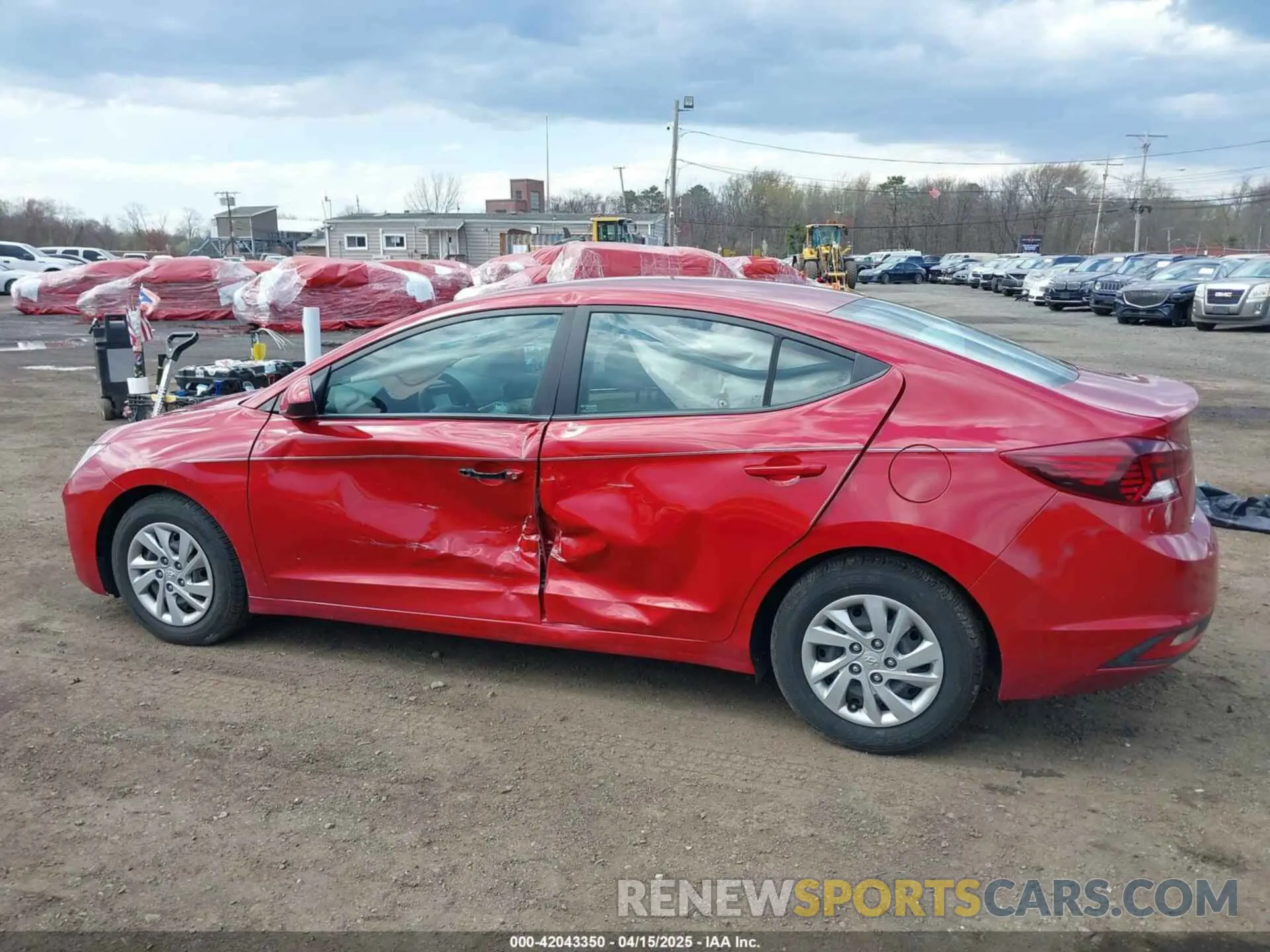 17 Photograph of a damaged car KMHD74LF7LU082841 HYUNDAI ELANTRA 2020