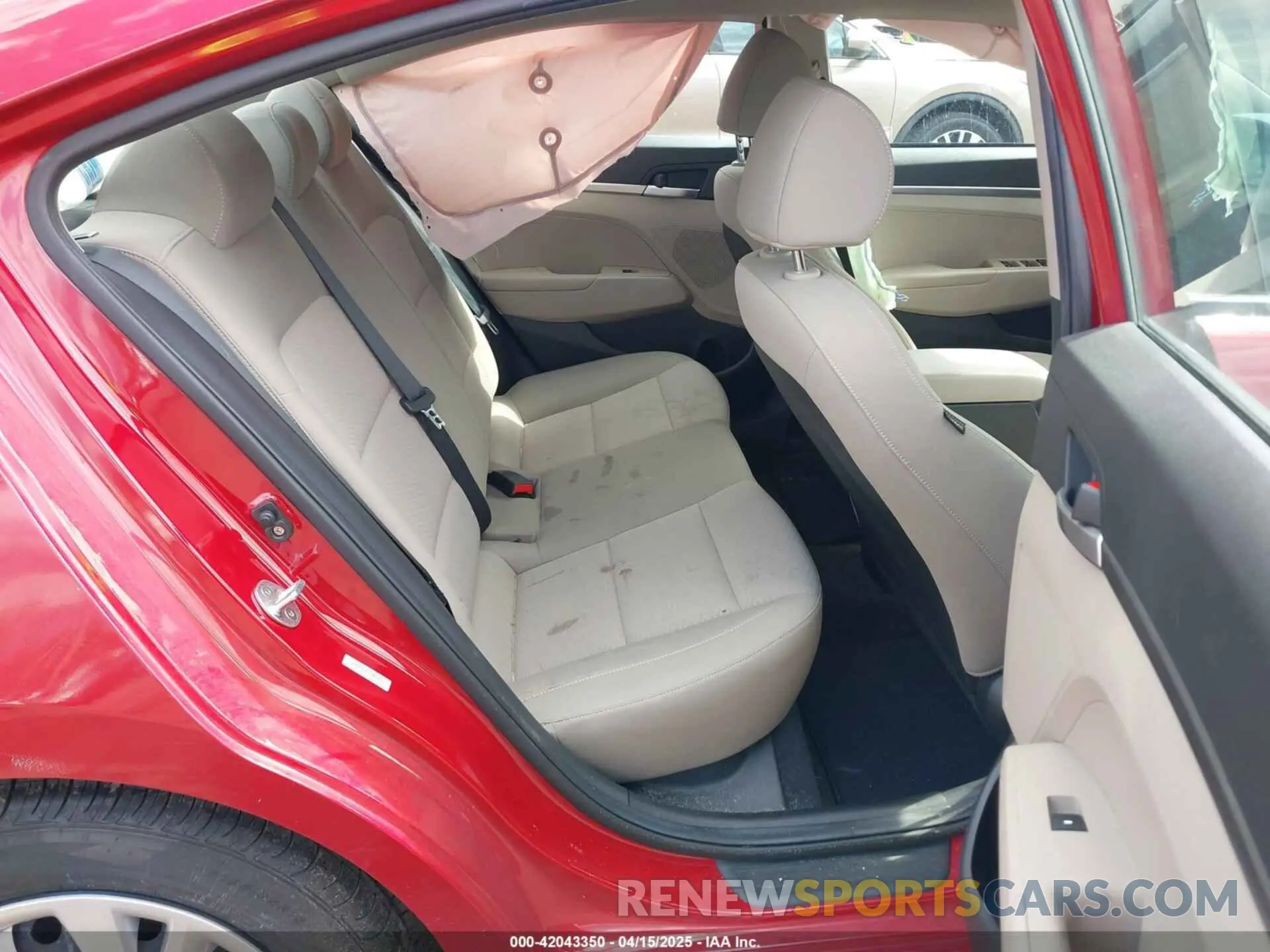 8 Photograph of a damaged car KMHD74LF7LU082841 HYUNDAI ELANTRA 2020