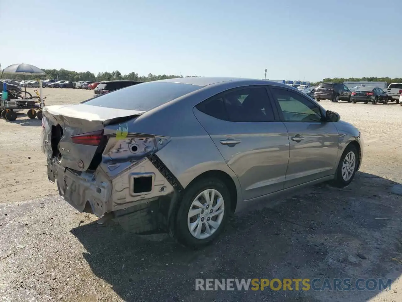 3 Фотография поврежденного автомобиля KMHD74LF7LU105423 HYUNDAI ELANTRA 2020