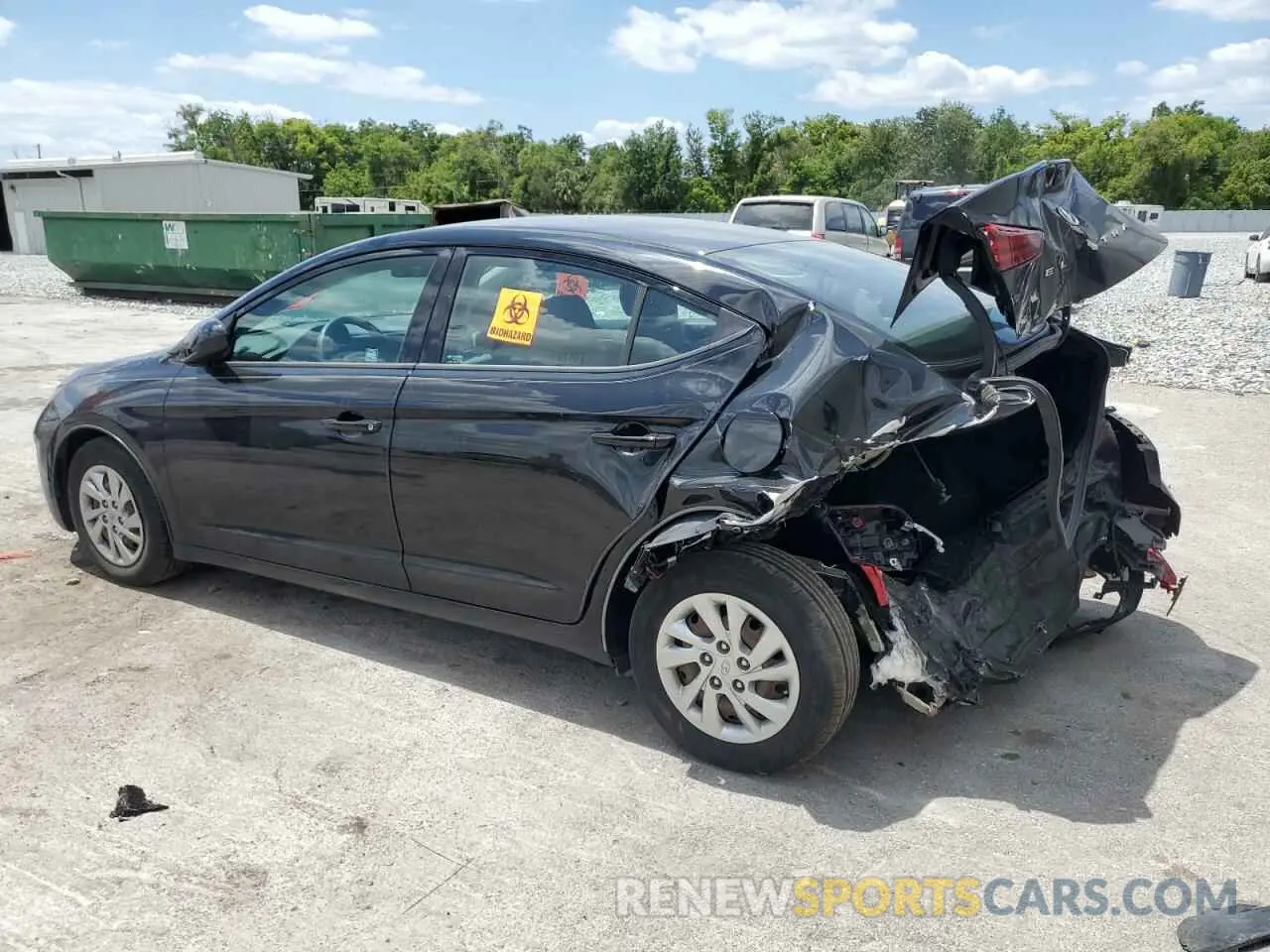 2 Photograph of a damaged car KMHD74LF7LU994157 HYUNDAI ELANTRA 2020