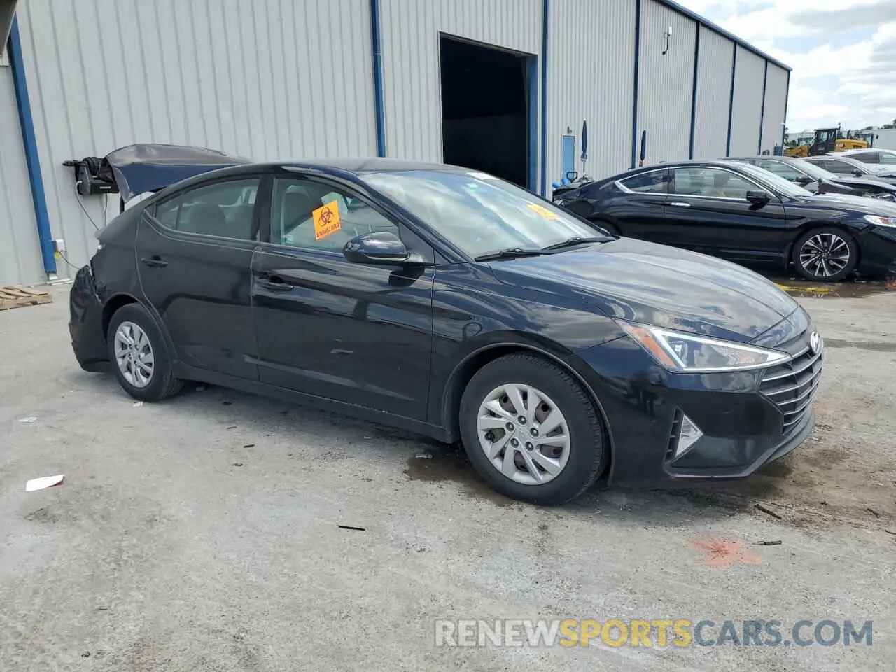 4 Photograph of a damaged car KMHD74LF7LU994157 HYUNDAI ELANTRA 2020