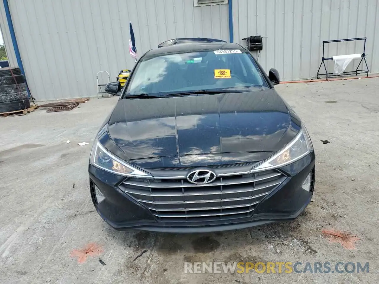 5 Photograph of a damaged car KMHD74LF7LU994157 HYUNDAI ELANTRA 2020