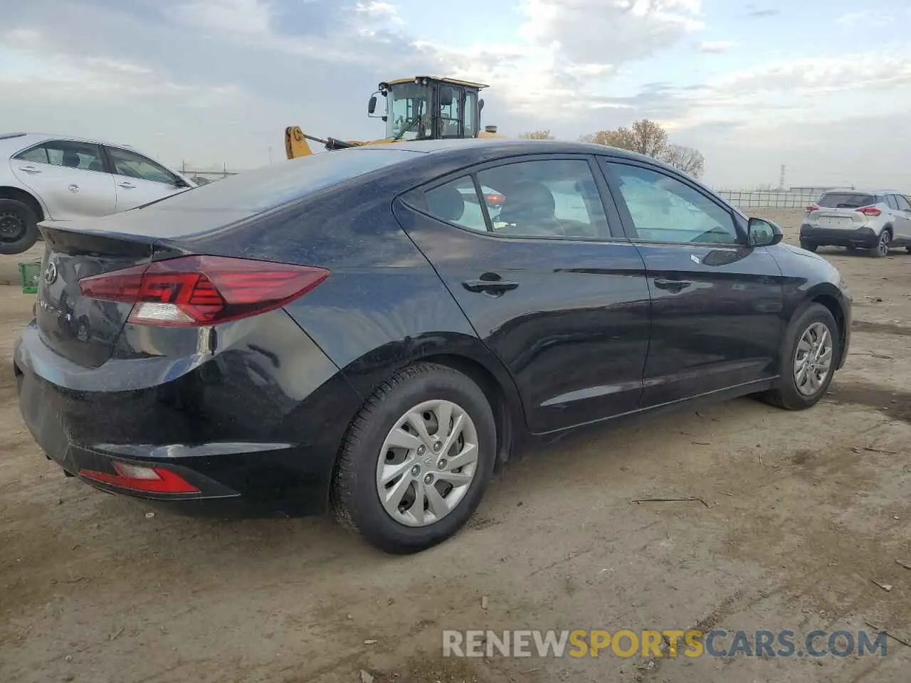 3 Фотография поврежденного автомобиля KMHD74LF8LU020722 HYUNDAI ELANTRA 2020
