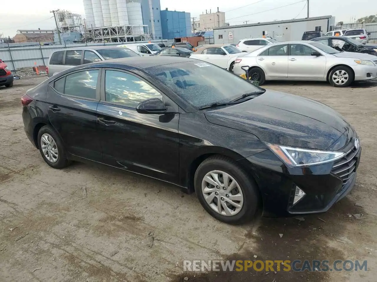 4 Фотография поврежденного автомобиля KMHD74LF8LU020722 HYUNDAI ELANTRA 2020