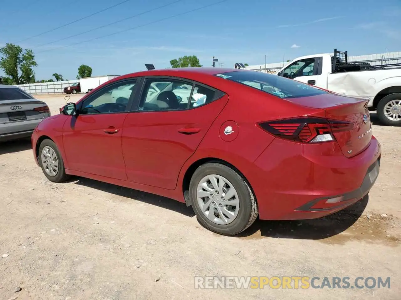 2 Photograph of a damaged car KMHD74LF8LU904515 HYUNDAI ELANTRA 2020