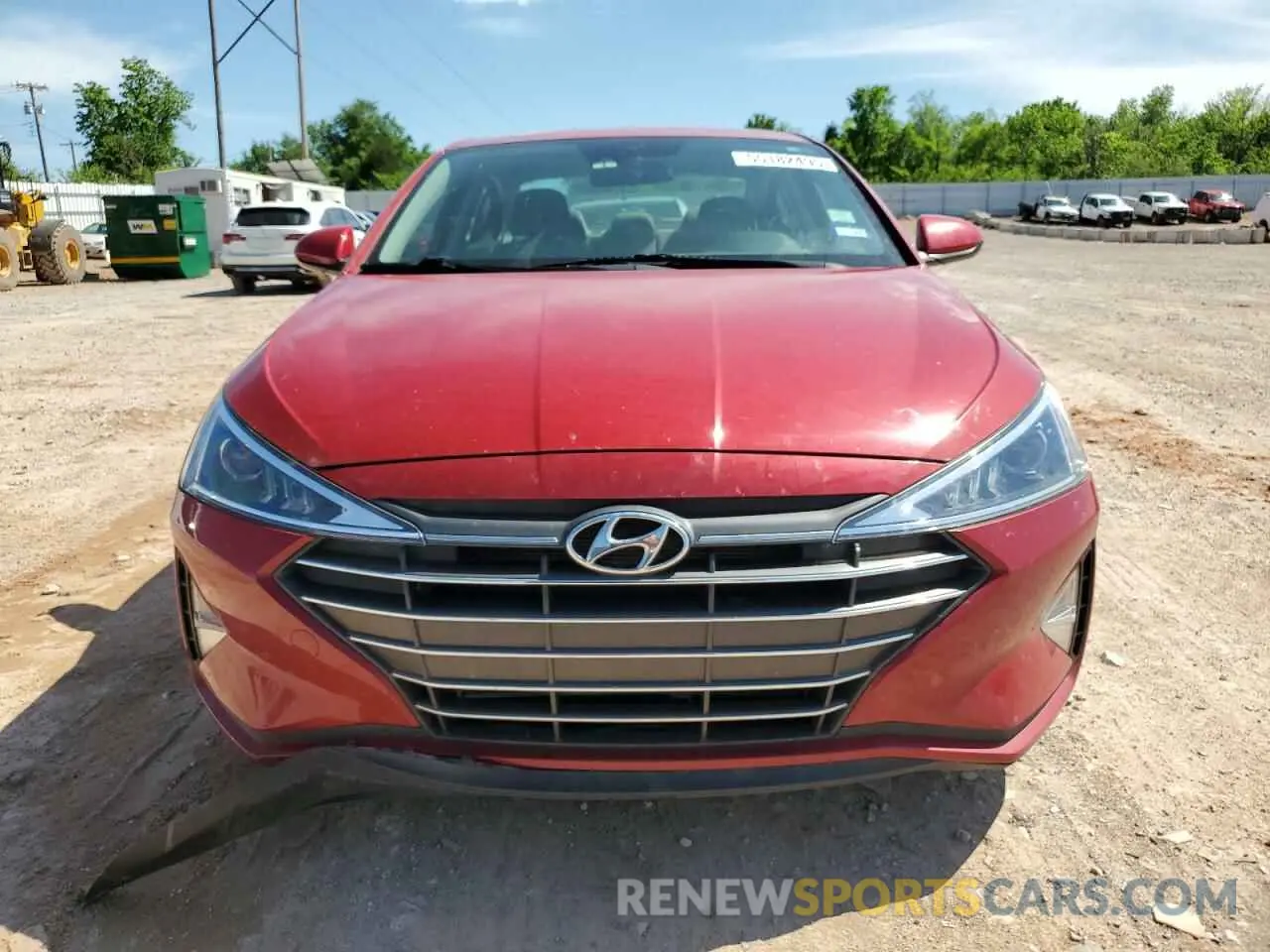 5 Photograph of a damaged car KMHD74LF8LU904515 HYUNDAI ELANTRA 2020