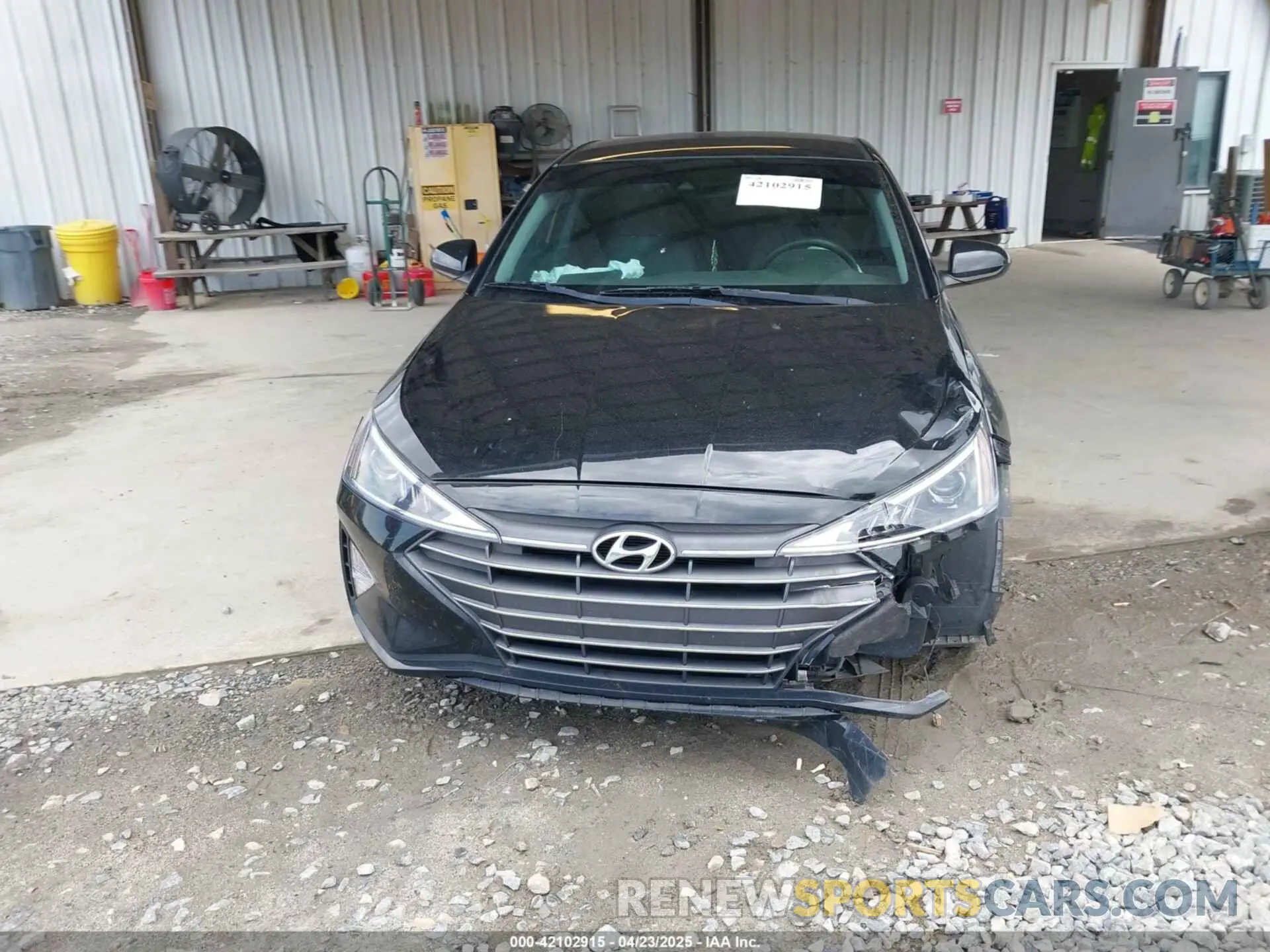 12 Photograph of a damaged car KMHD74LF8LU914672 HYUNDAI ELANTRA 2020