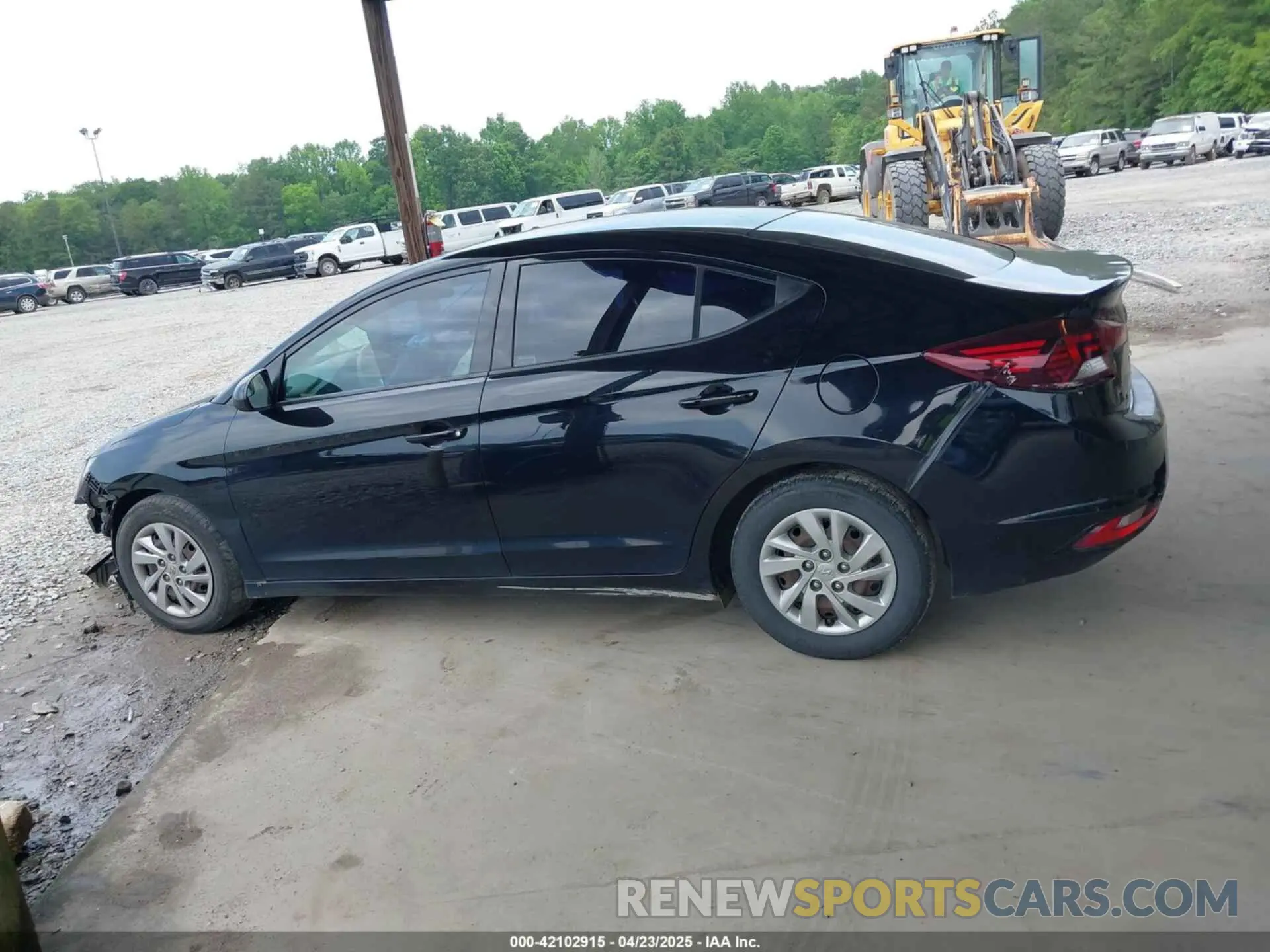 14 Photograph of a damaged car KMHD74LF8LU914672 HYUNDAI ELANTRA 2020