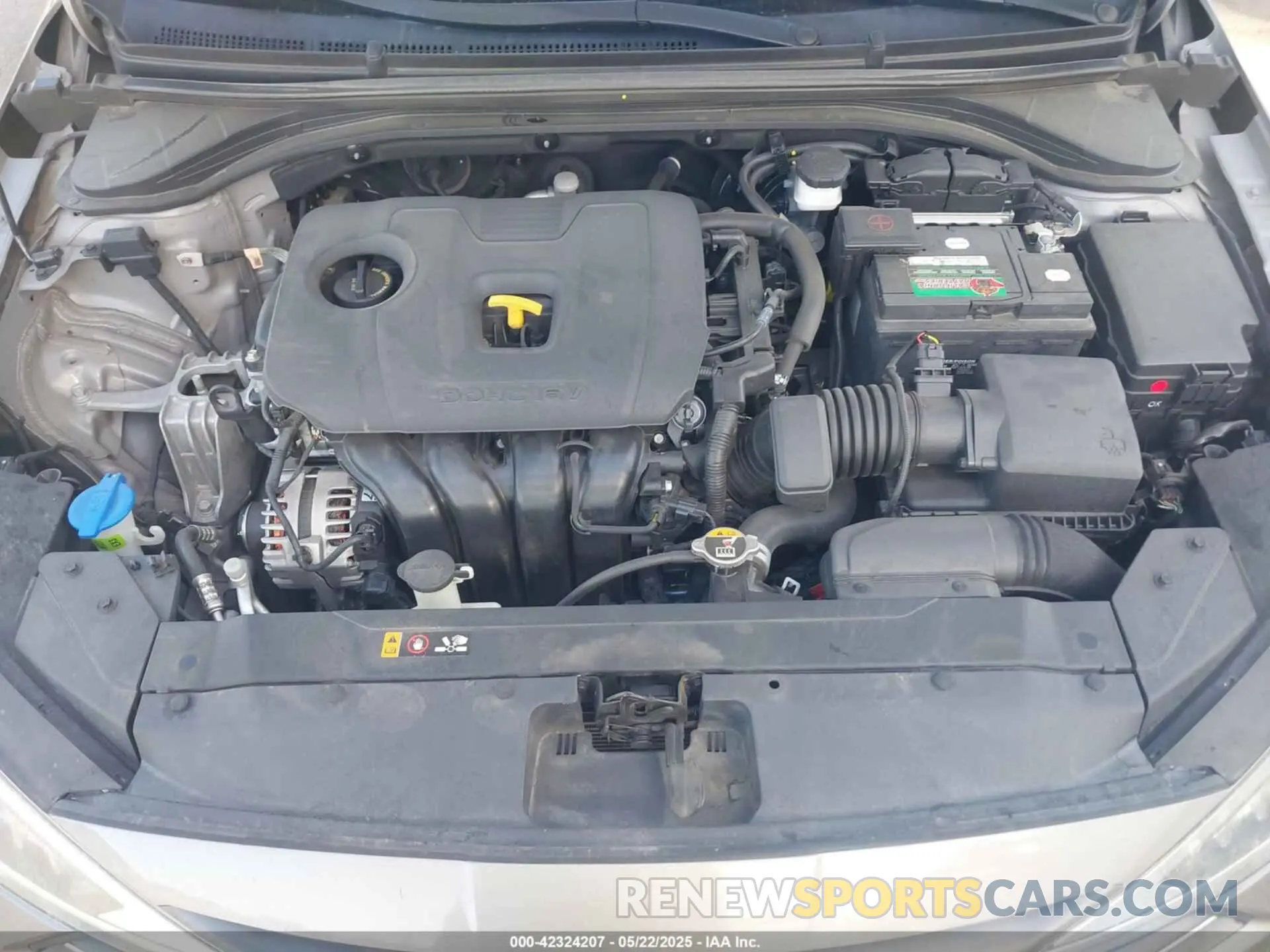 10 Фотография поврежденного автомобиля KMHD74LF8LU948224 HYUNDAI ELANTRA 2020