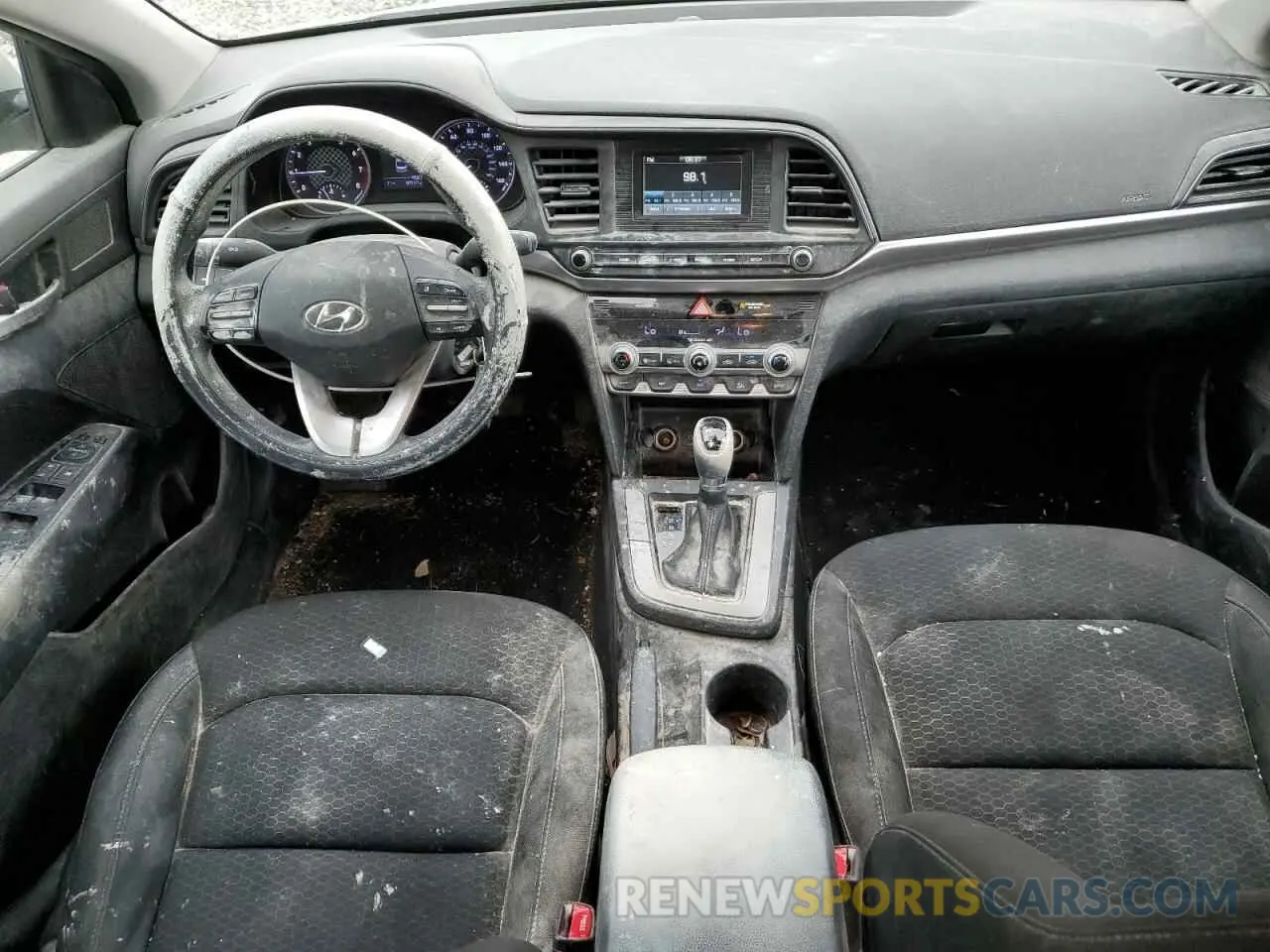 8 Photograph of a damaged car KMHD74LF9LU928354 HYUNDAI ELANTRA 2020