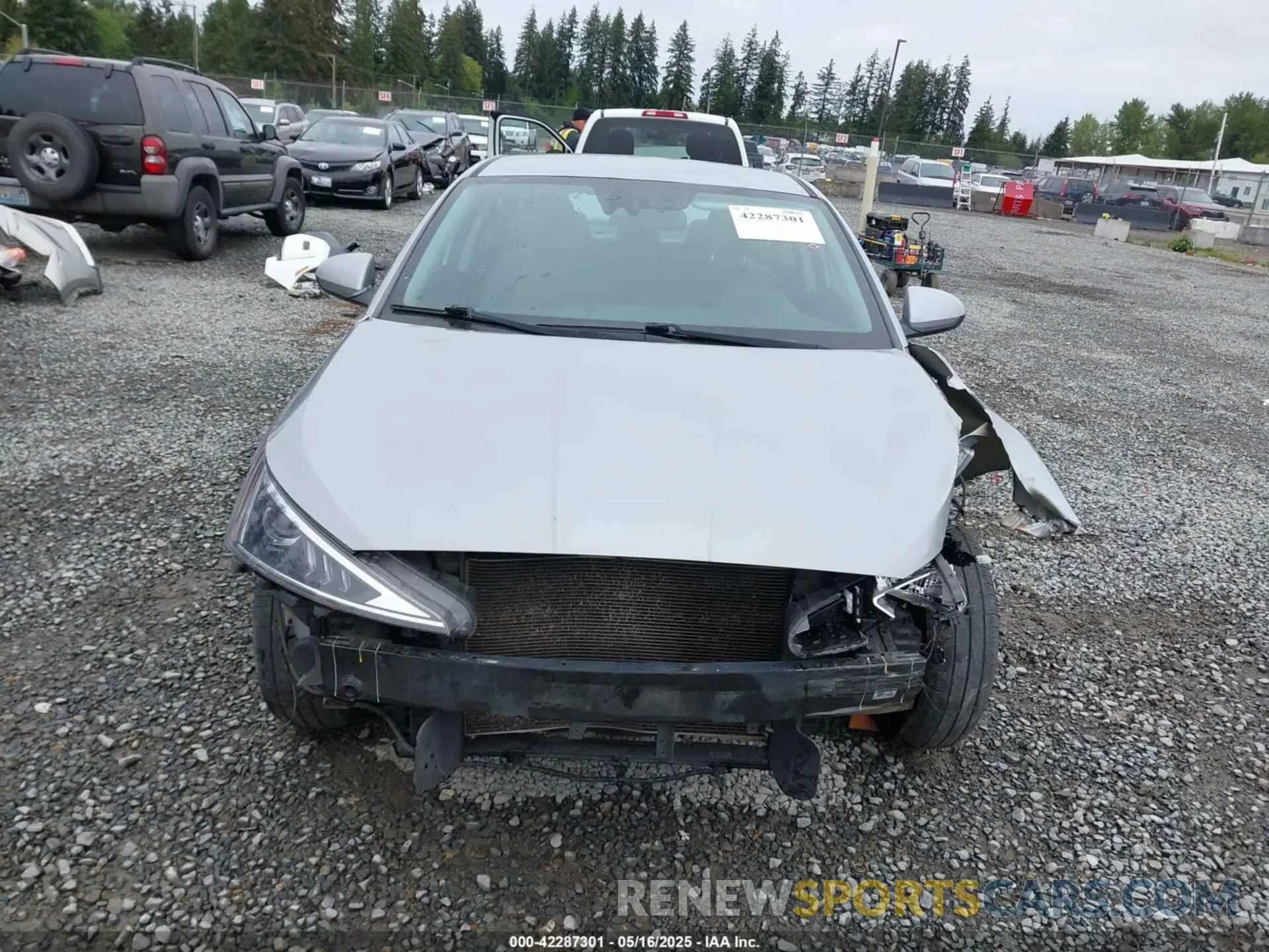 11 Photograph of a damaged car KMHD74LFXLU027803 HYUNDAI ELANTRA 2020