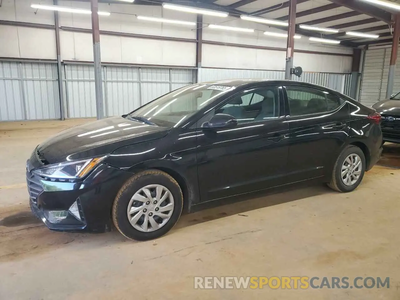 1 Photograph of a damaged car KMHD74LFXLU920800 HYUNDAI ELANTRA 2020