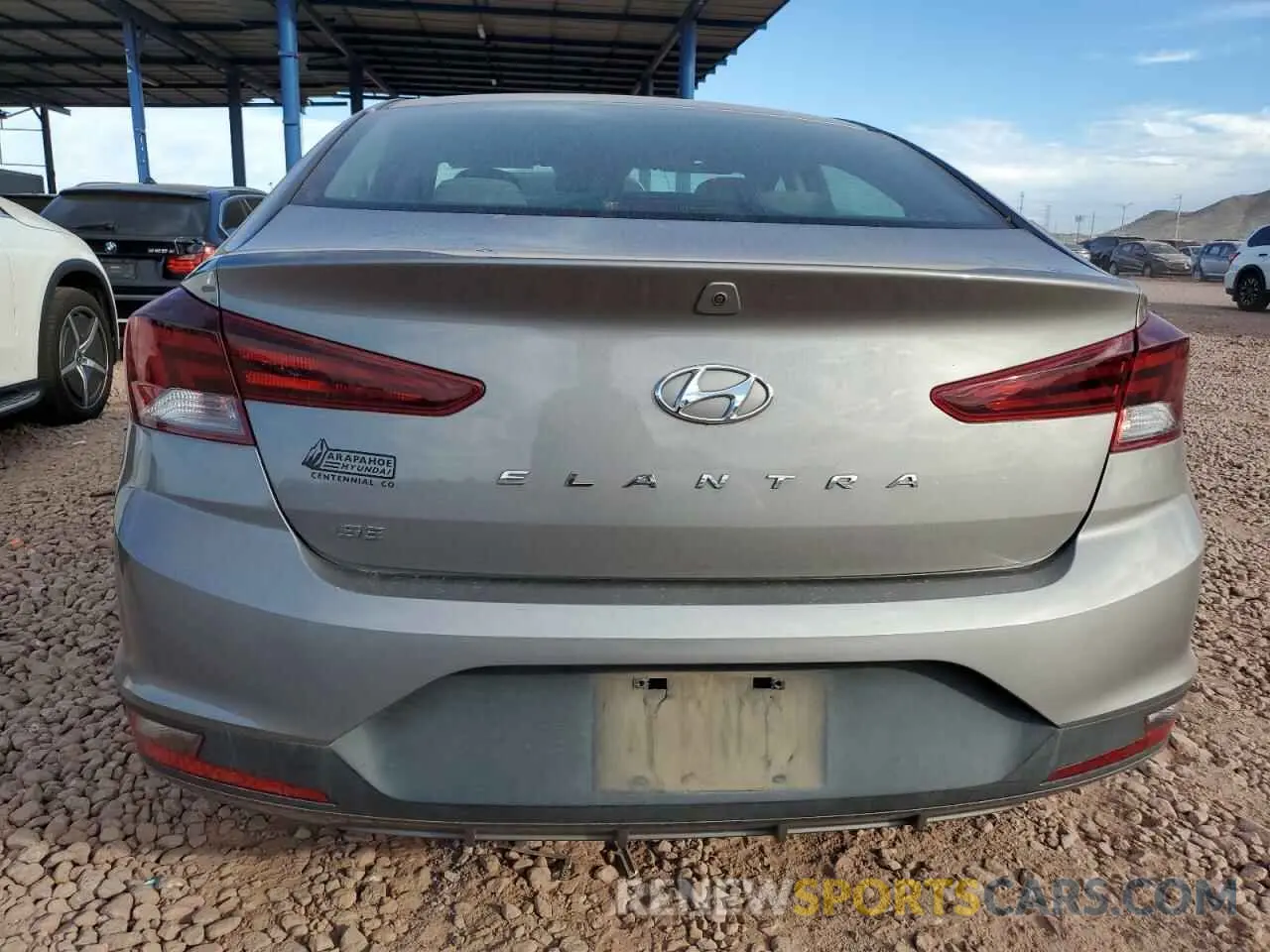 6 Photograph of a damaged car KMHD74LFXLU943980 HYUNDAI ELANTRA 2020