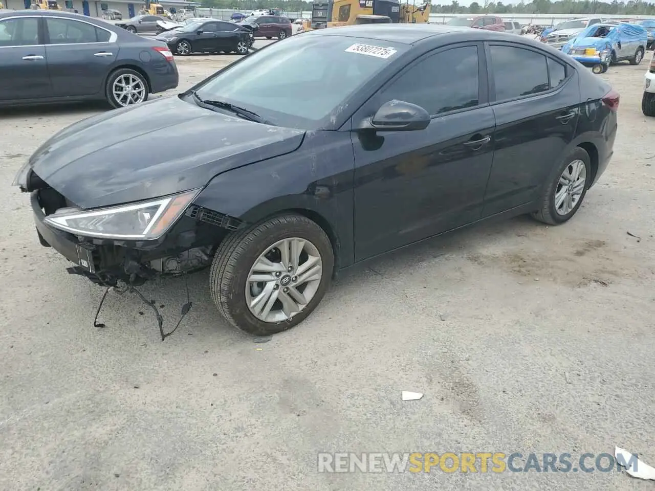 1 Фотография поврежденного автомобиля KMHD84LF0LU013227 HYUNDAI ELANTRA 2020