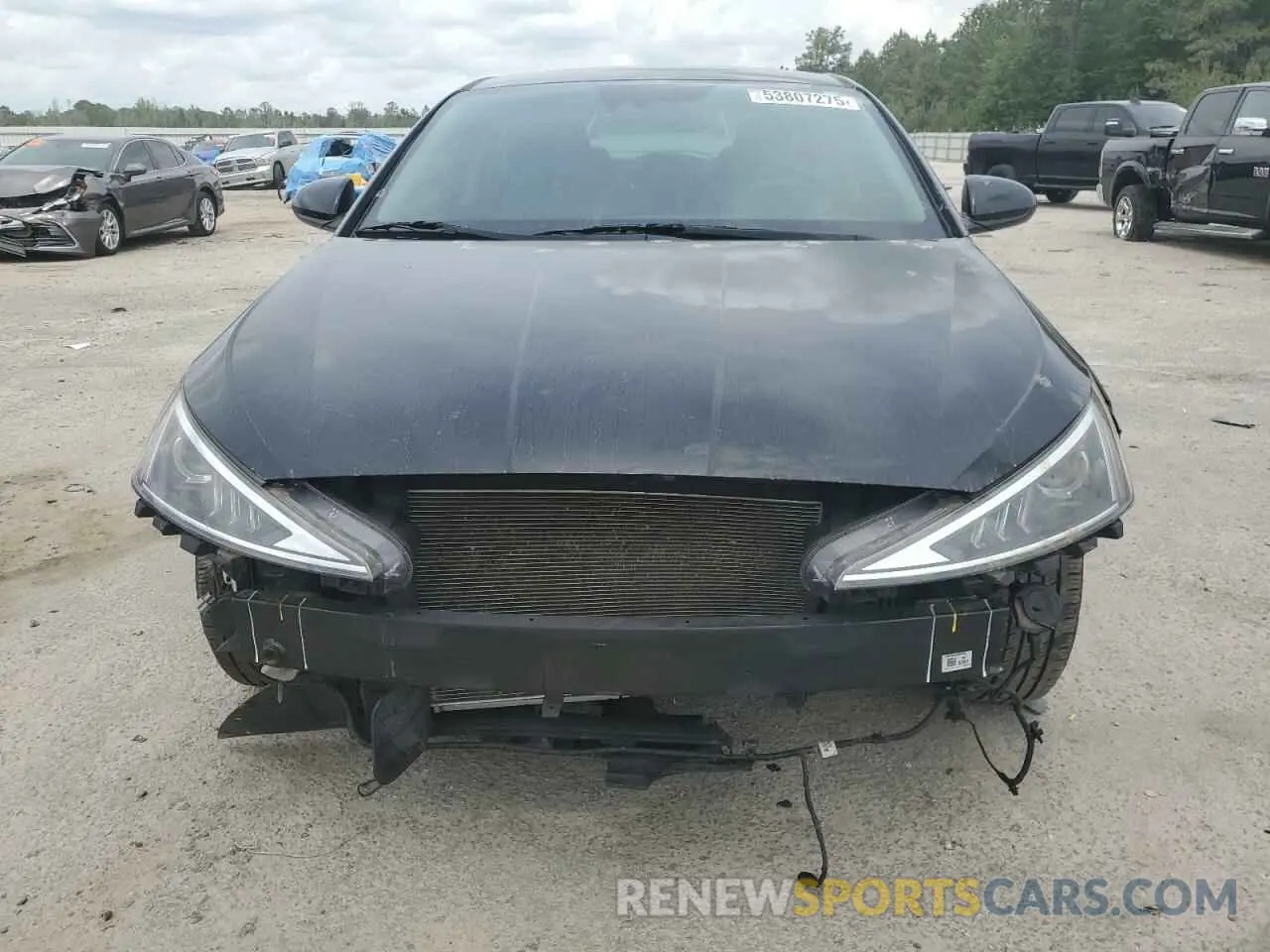 5 Фотография поврежденного автомобиля KMHD84LF0LU013227 HYUNDAI ELANTRA 2020