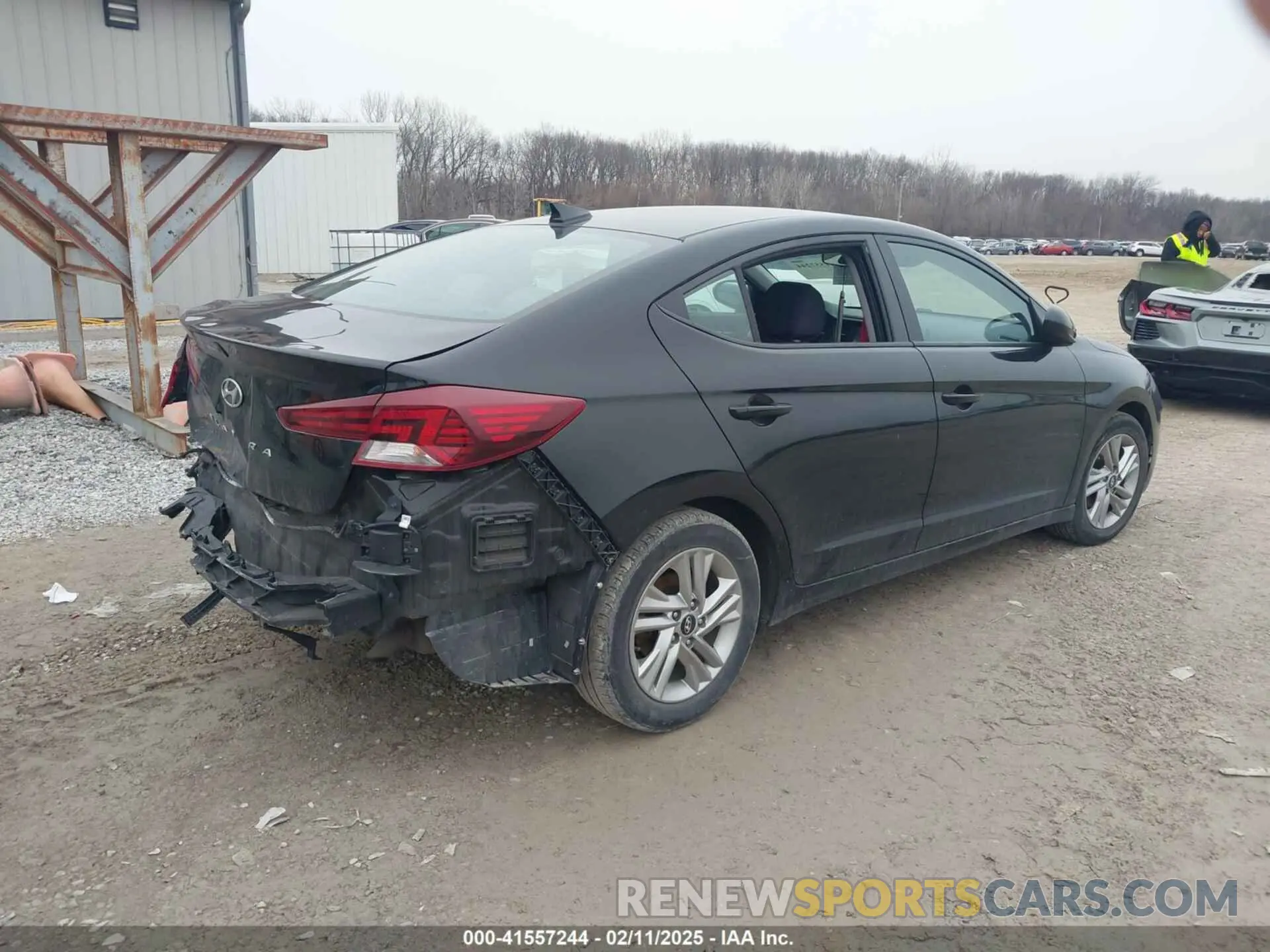 4 Photograph of a damaged car KMHD84LF0LU022493 HYUNDAI ELANTRA 2020