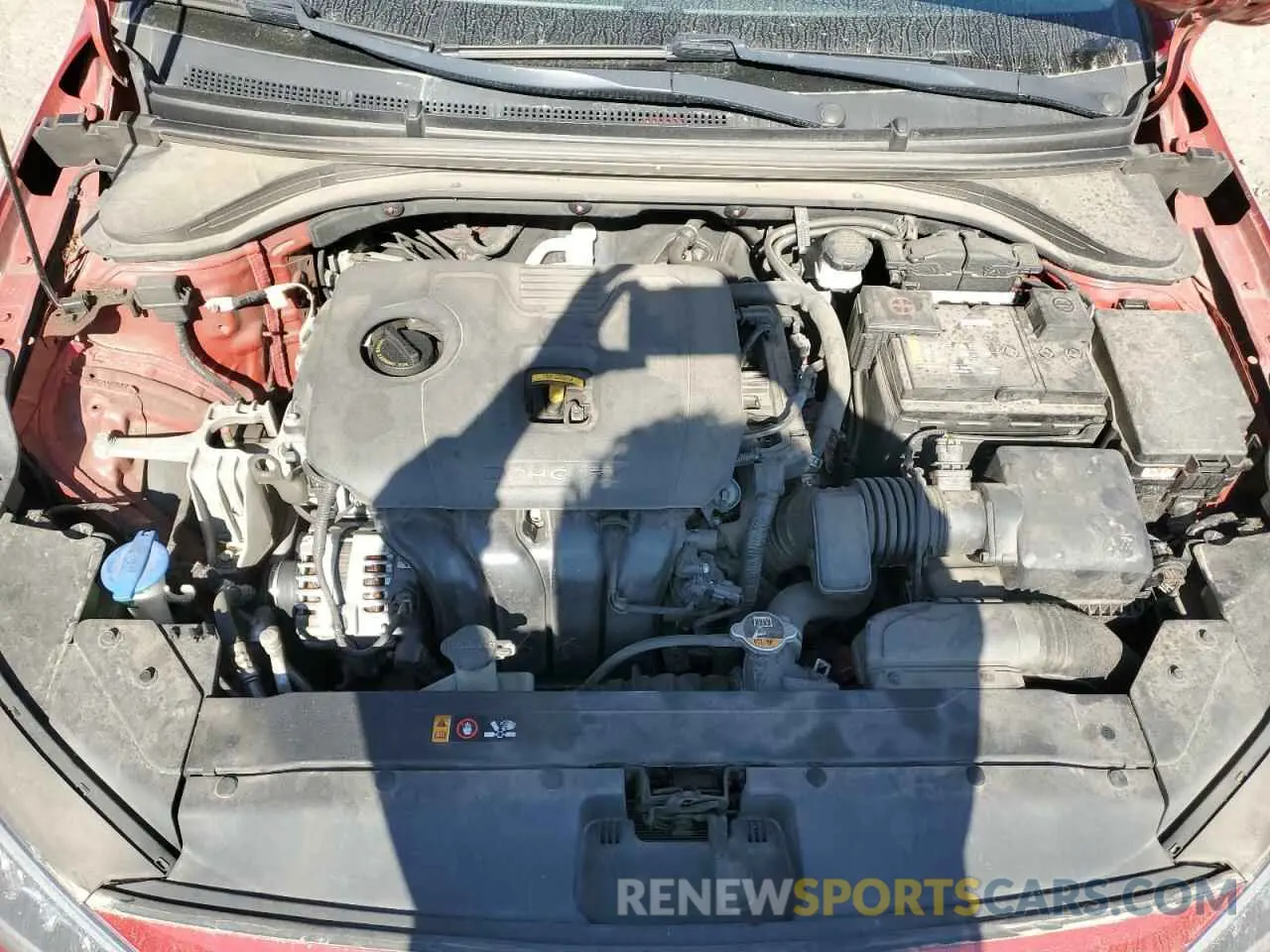 11 Photograph of a damaged car KMHD84LF0LU034465 HYUNDAI ELANTRA 2020