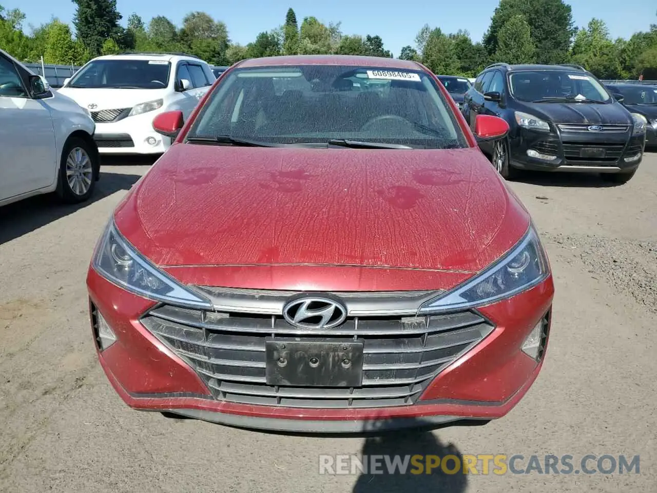 5 Photograph of a damaged car KMHD84LF0LU034465 HYUNDAI ELANTRA 2020