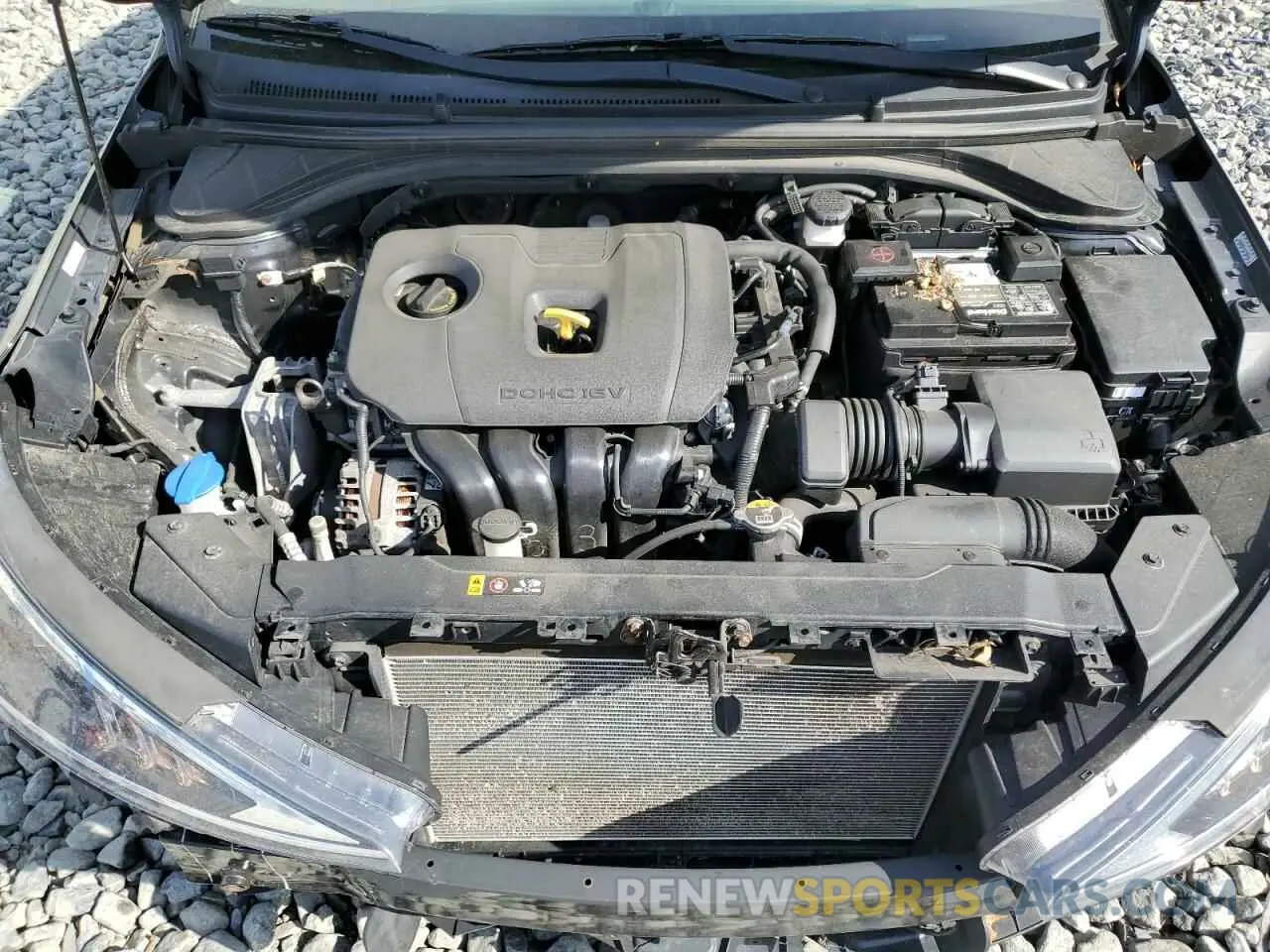 11 Photograph of a damaged car KMHD84LF0LU065053 HYUNDAI ELANTRA 2020
