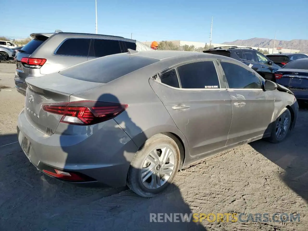 3 Photograph of a damaged car KMHD84LF0LU066753 HYUNDAI ELANTRA 2020