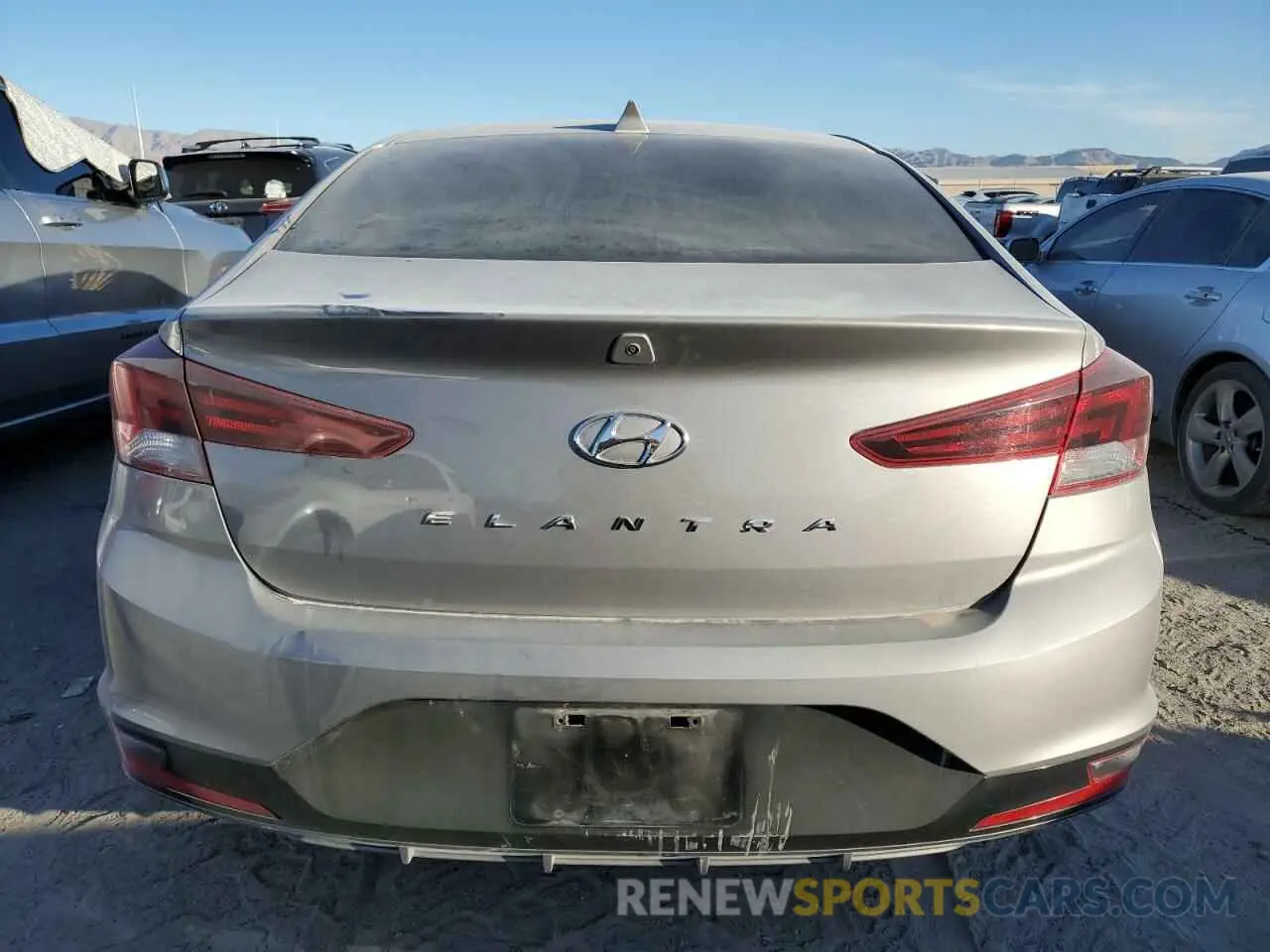 6 Photograph of a damaged car KMHD84LF0LU066753 HYUNDAI ELANTRA 2020
