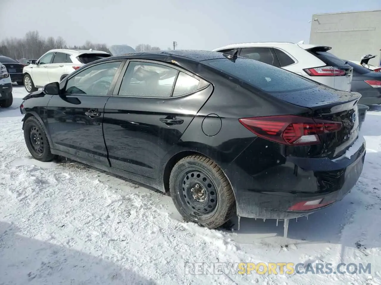 2 Photograph of a damaged car KMHD84LF0LU108791 HYUNDAI ELANTRA 2020