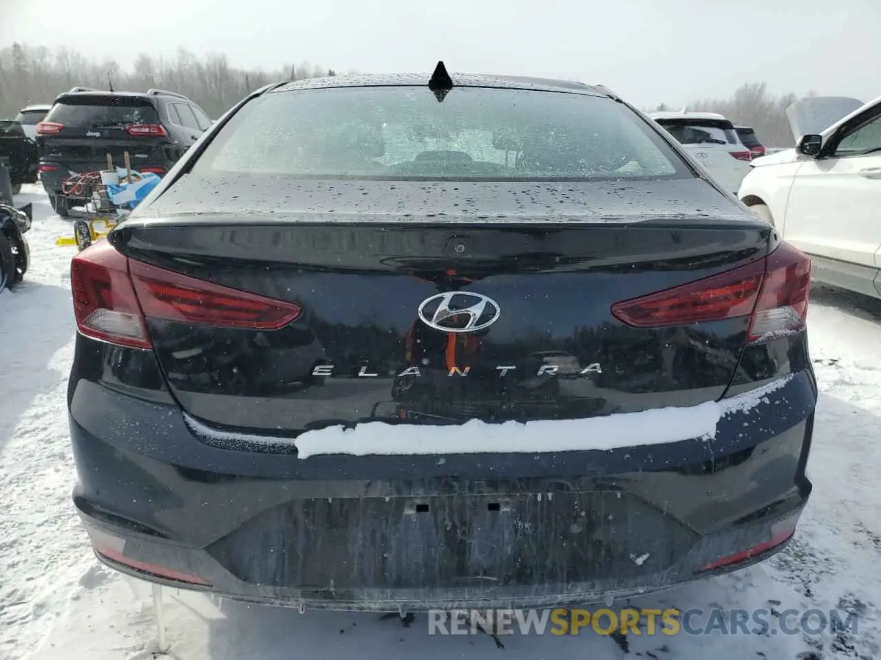 6 Photograph of a damaged car KMHD84LF0LU108791 HYUNDAI ELANTRA 2020