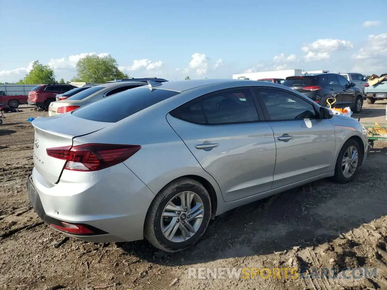 3 Фотография поврежденного автомобиля KMHD84LF1LU033485 HYUNDAI ELANTRA 2020