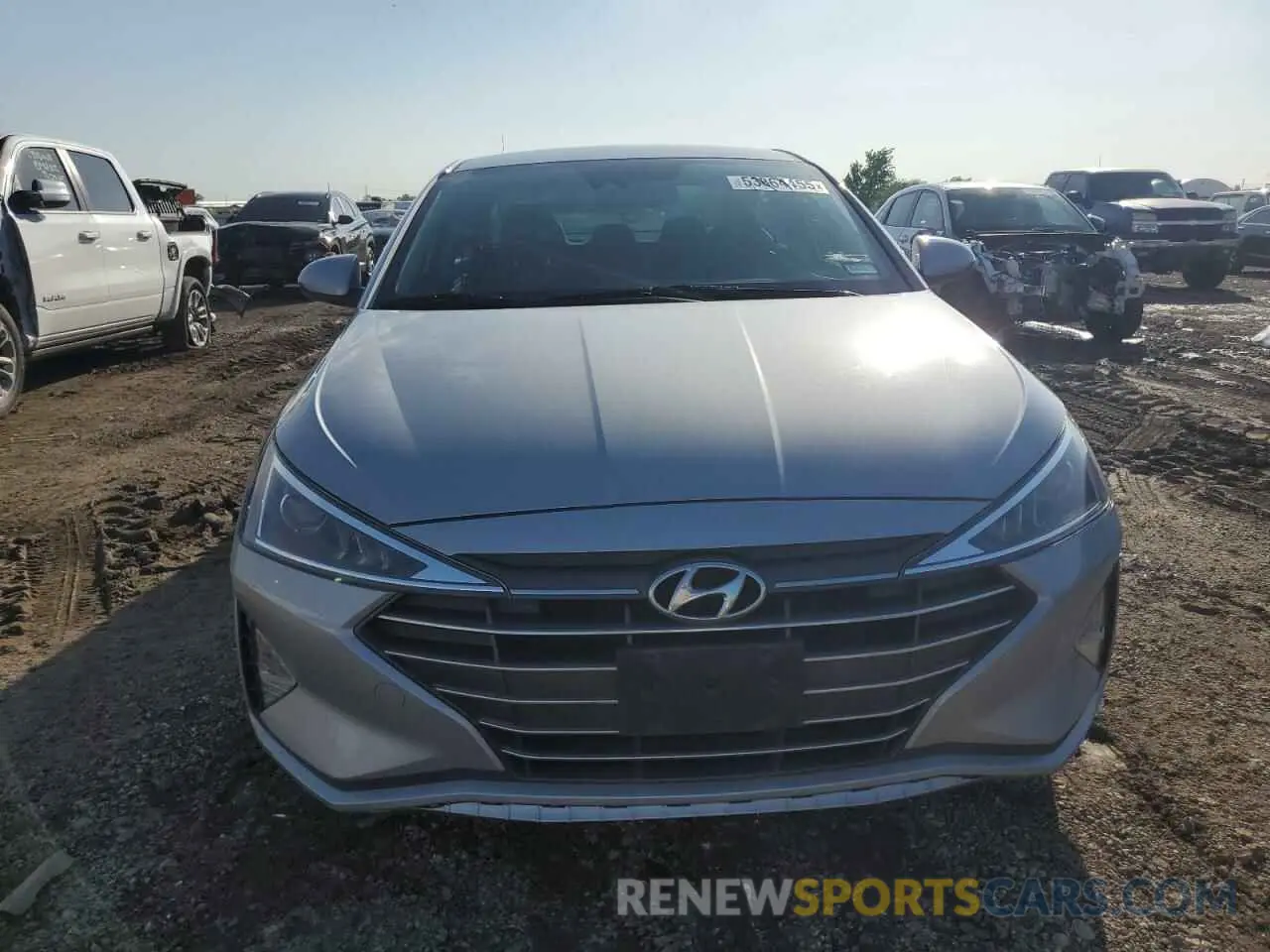 5 Фотография поврежденного автомобиля KMHD84LF1LU033485 HYUNDAI ELANTRA 2020