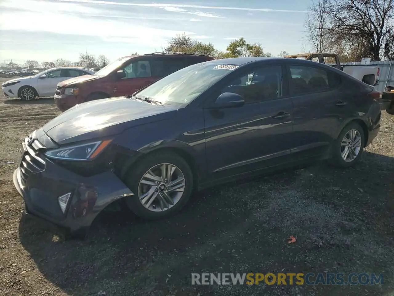 1 Photograph of a damaged car KMHD84LF1LU058032 HYUNDAI ELANTRA 2020