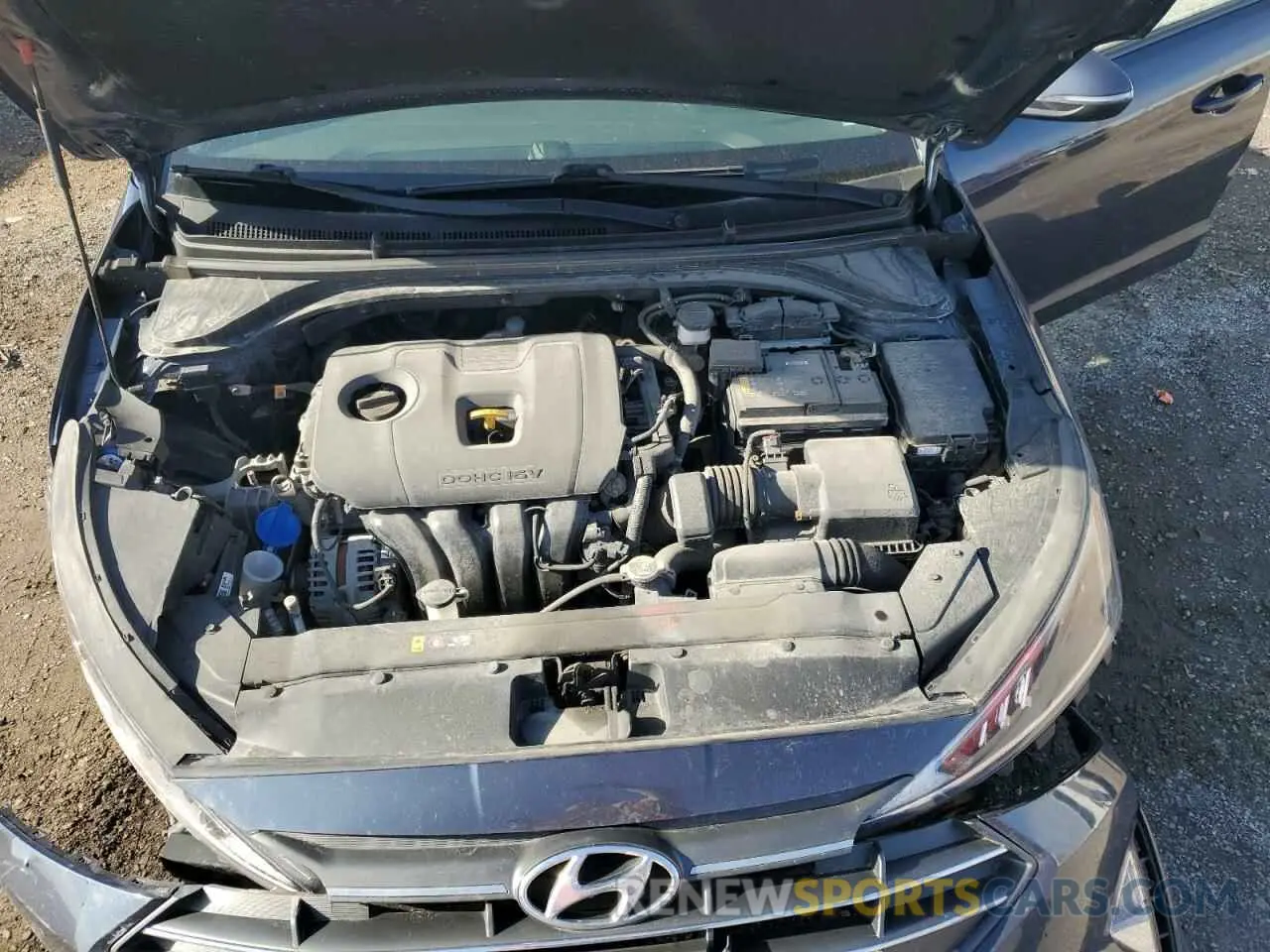 11 Photograph of a damaged car KMHD84LF1LU058032 HYUNDAI ELANTRA 2020