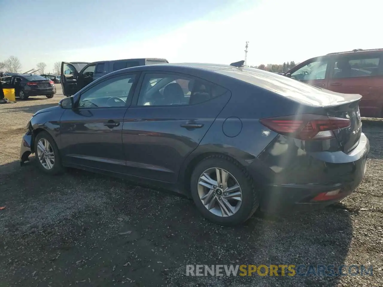 2 Photograph of a damaged car KMHD84LF1LU058032 HYUNDAI ELANTRA 2020