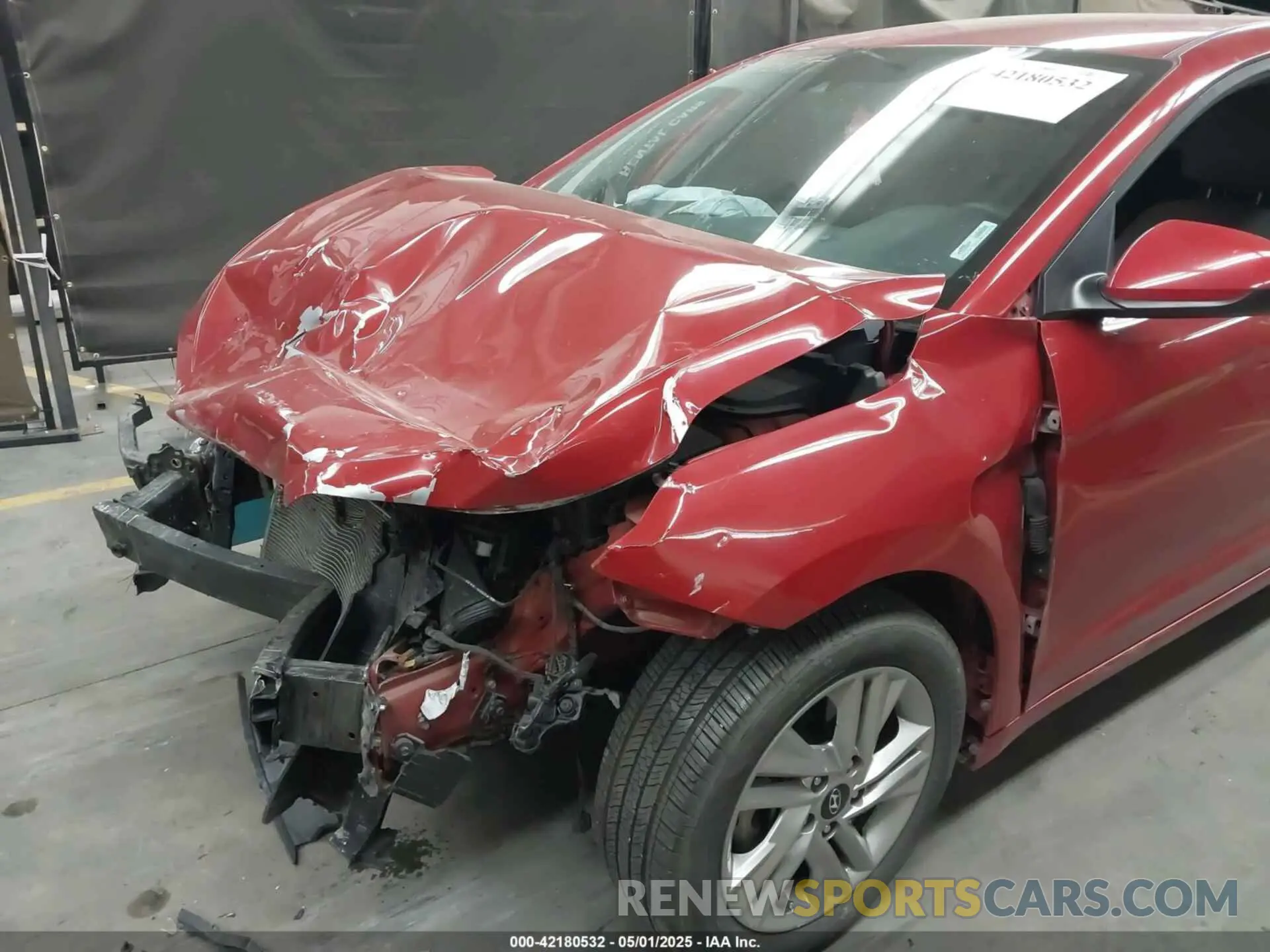 6 Фотография поврежденного автомобиля KMHD84LF1LU897517 HYUNDAI ELANTRA 2020