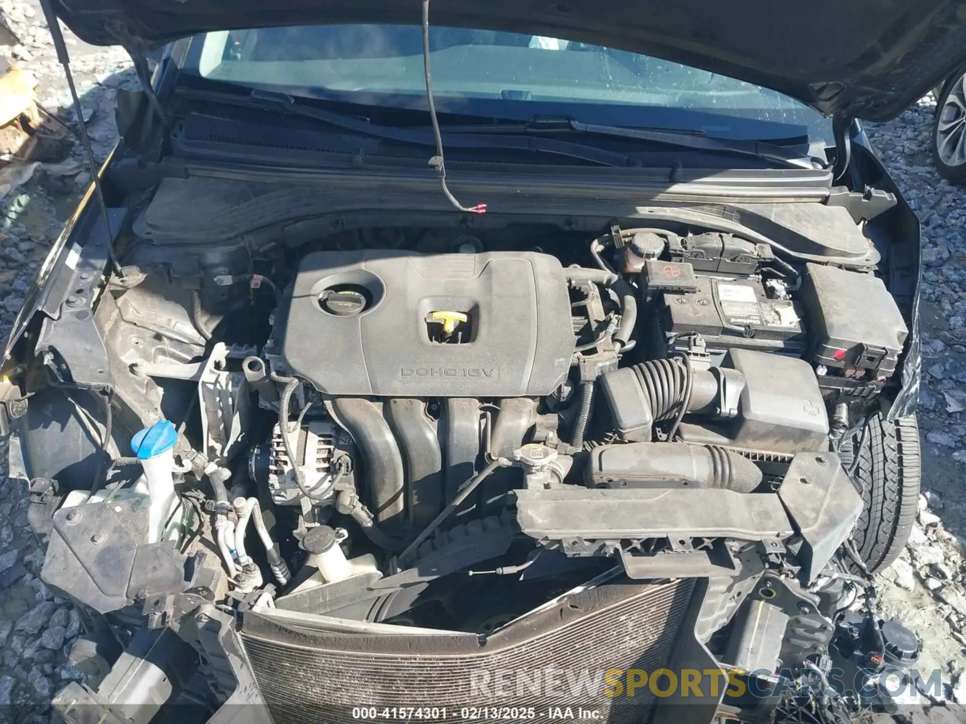 10 Photograph of a damaged car KMHD84LF1LU902926 HYUNDAI ELANTRA 2020