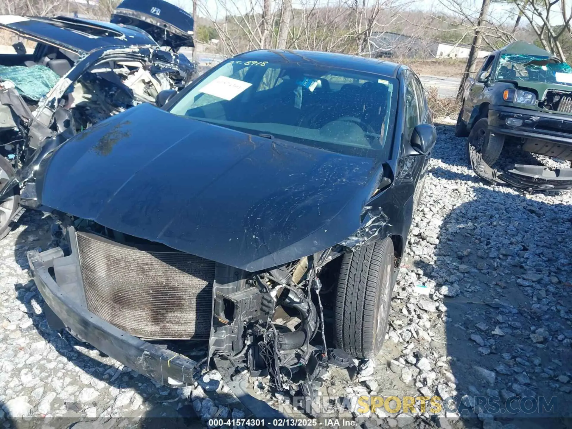 2 Photograph of a damaged car KMHD84LF1LU902926 HYUNDAI ELANTRA 2020