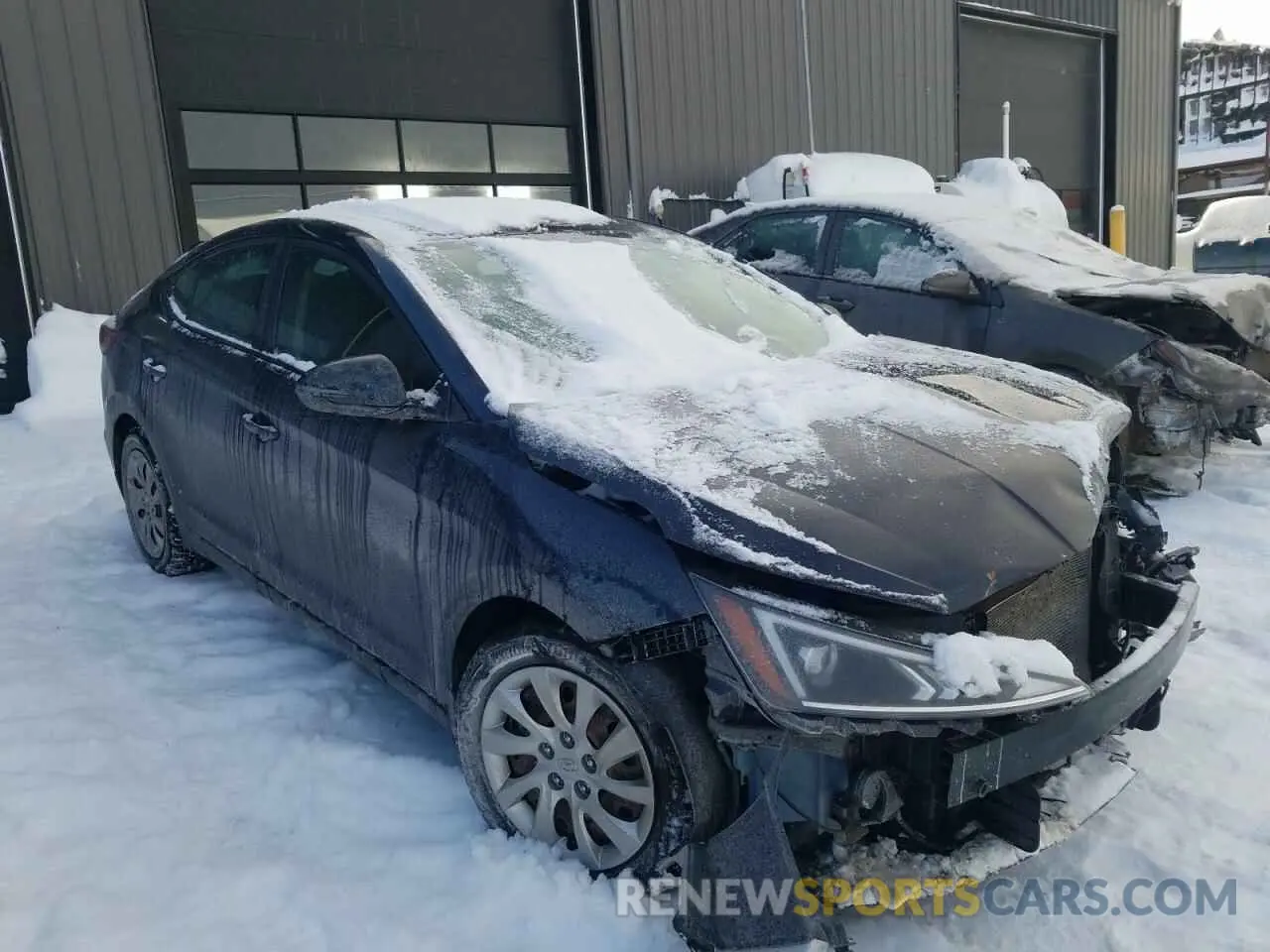 4 Photograph of a damaged car KMHD84LF1LU946599 HYUNDAI ELANTRA 2020