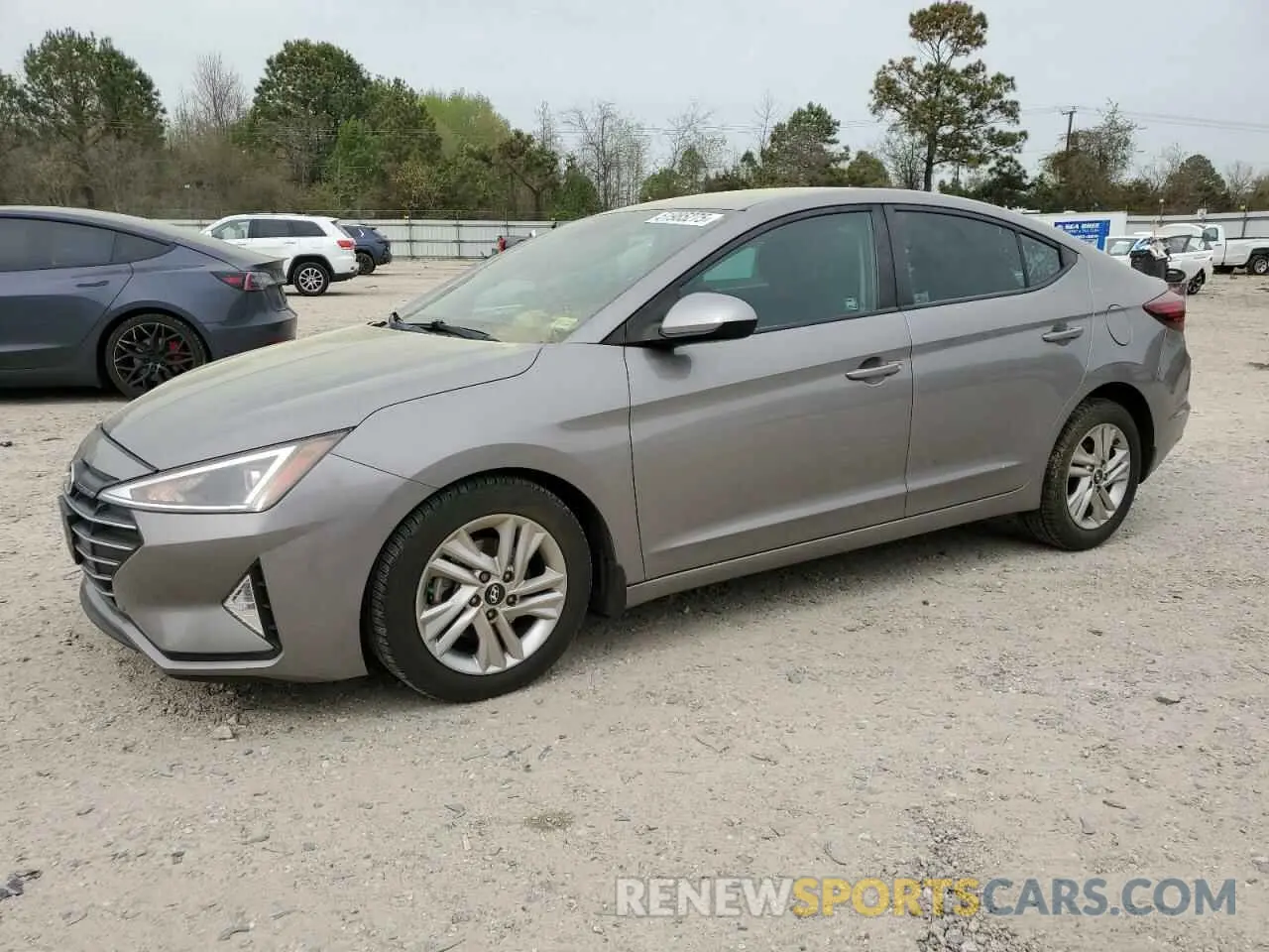 1 Photograph of a damaged car KMHD84LF1LU954721 HYUNDAI ELANTRA 2020