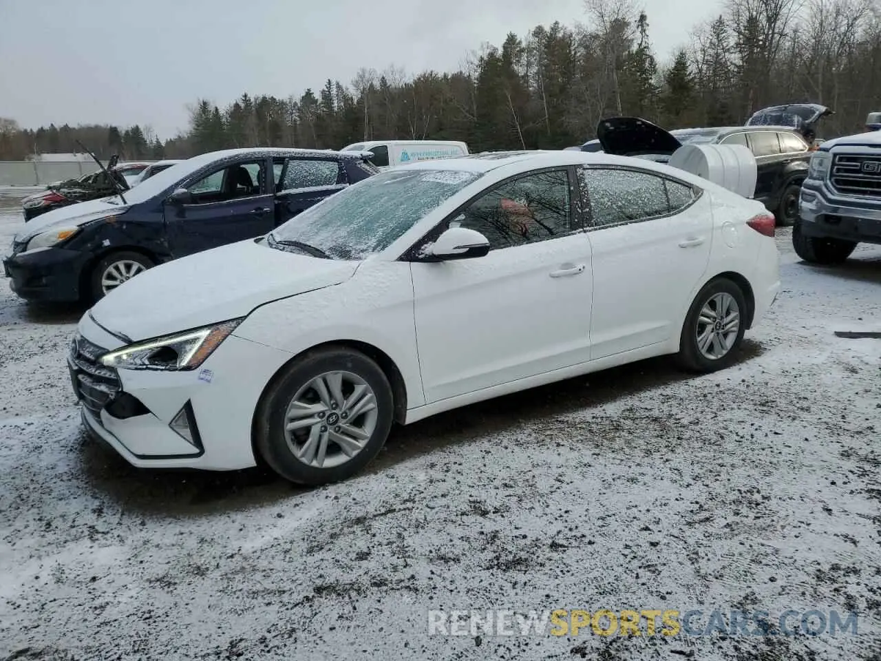 1 Фотография поврежденного автомобиля KMHD84LF2LU076152 HYUNDAI ELANTRA 2020