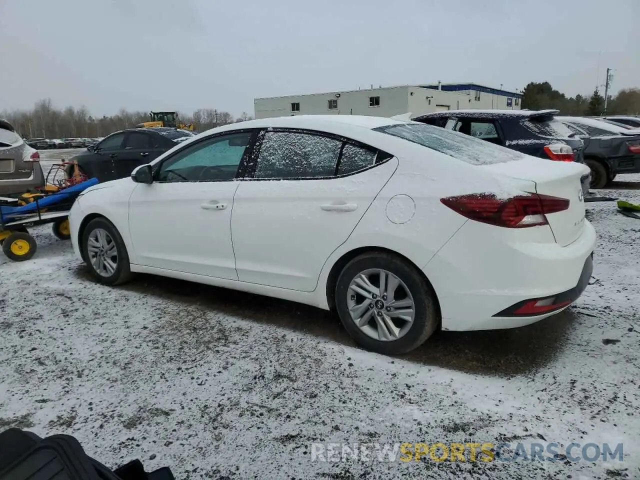 2 Фотография поврежденного автомобиля KMHD84LF2LU076152 HYUNDAI ELANTRA 2020