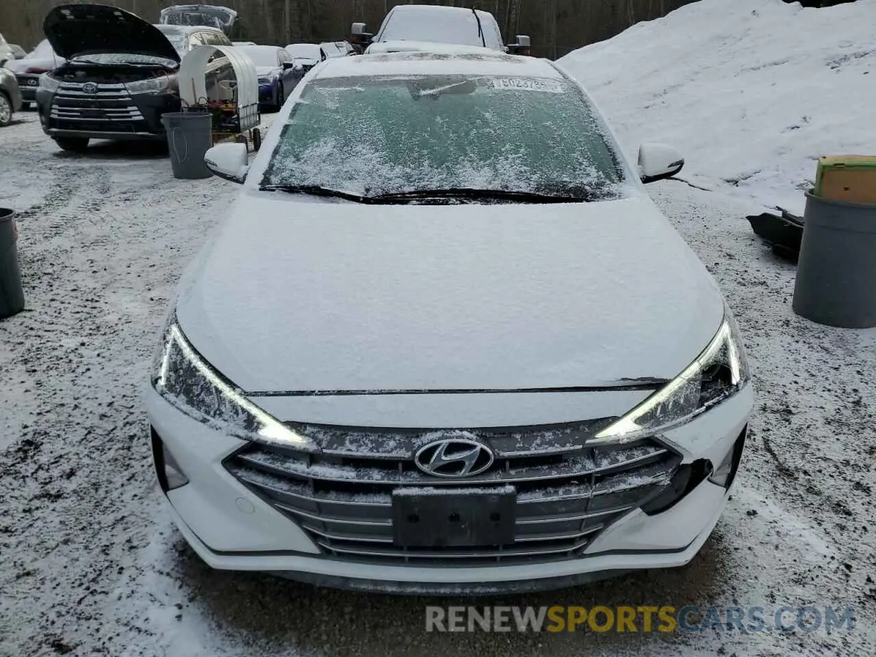5 Фотография поврежденного автомобиля KMHD84LF2LU076152 HYUNDAI ELANTRA 2020