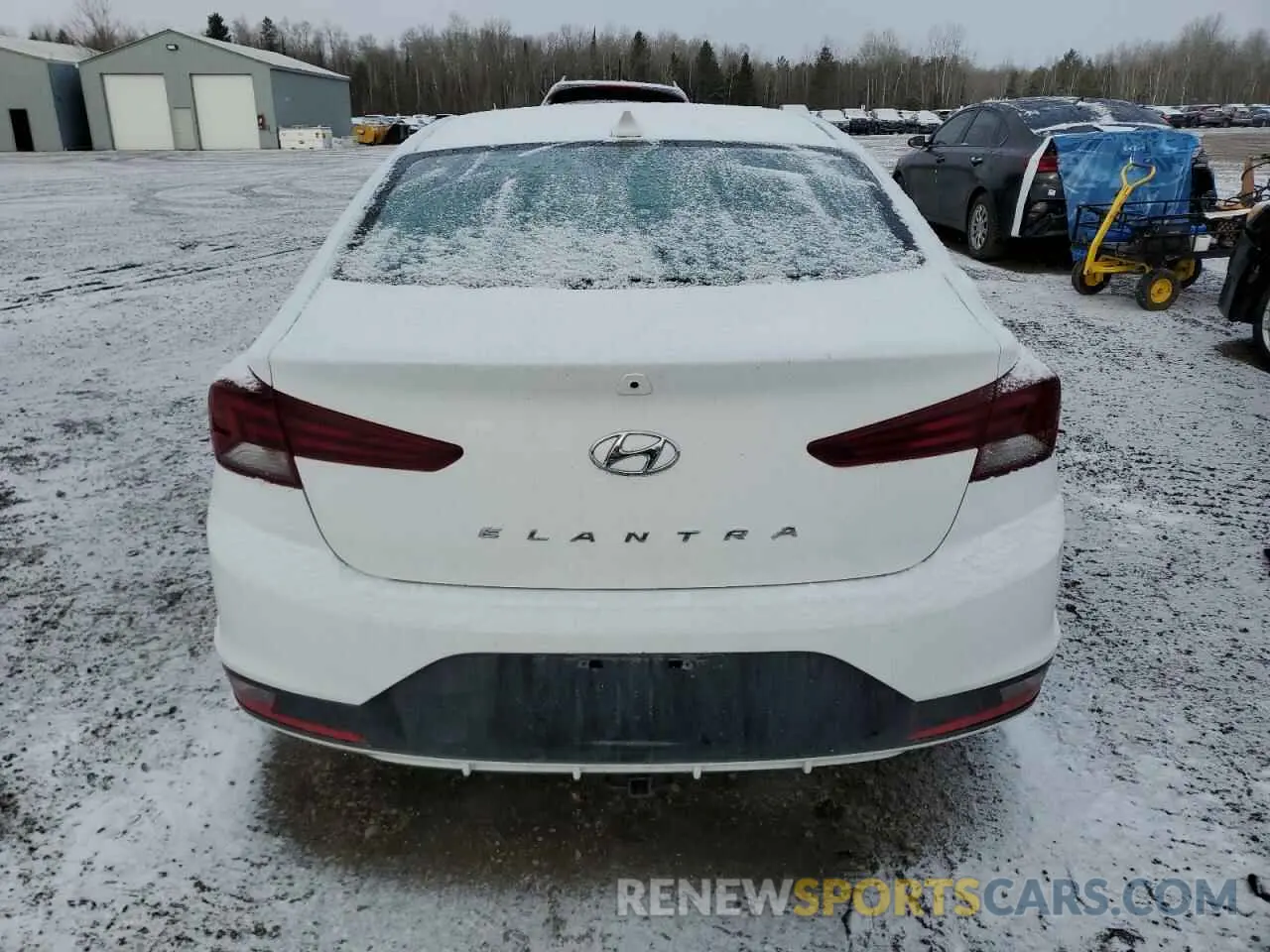 6 Фотография поврежденного автомобиля KMHD84LF2LU076152 HYUNDAI ELANTRA 2020