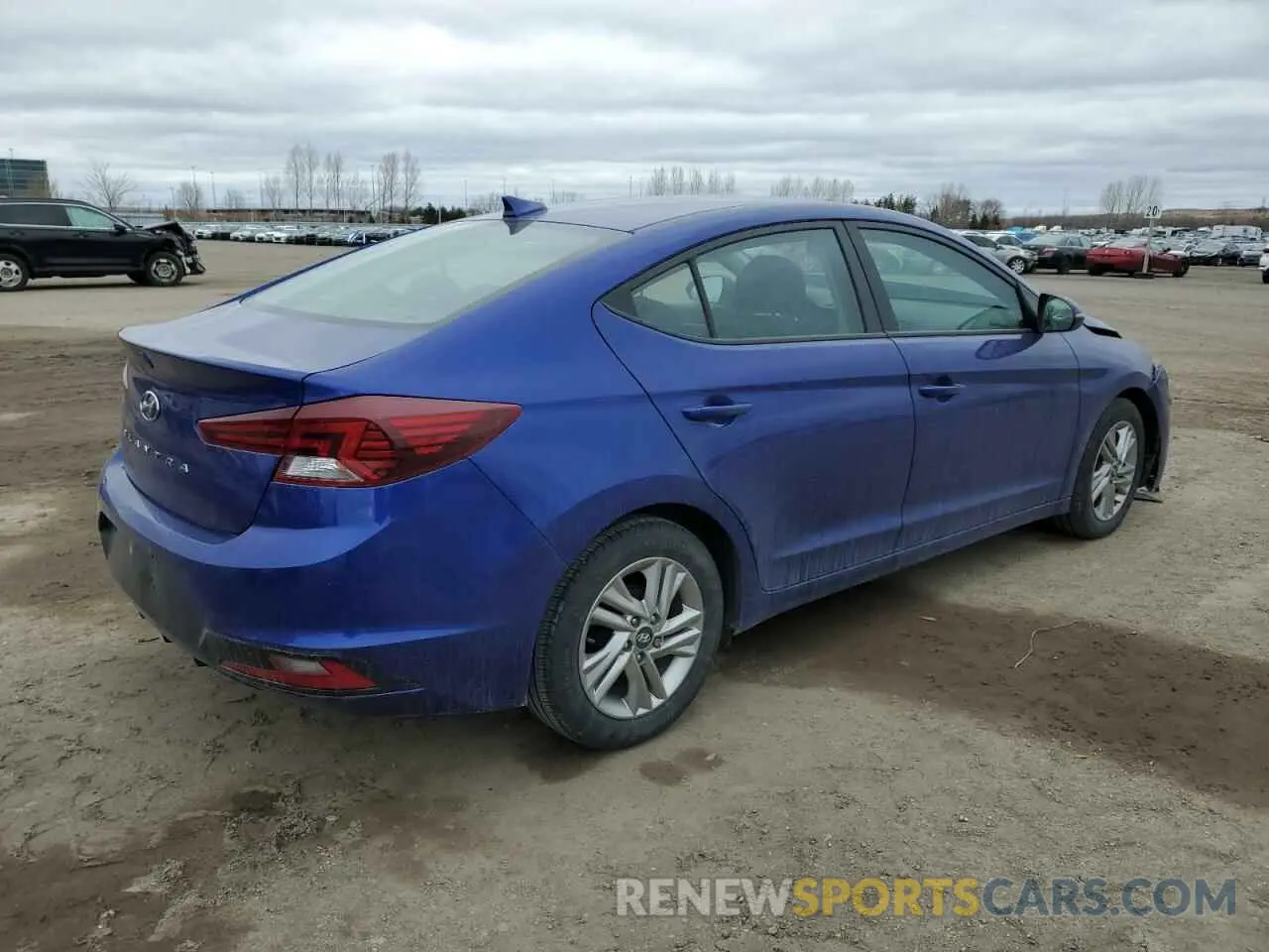3 Photograph of a damaged car KMHD84LF2LU083439 HYUNDAI ELANTRA 2020