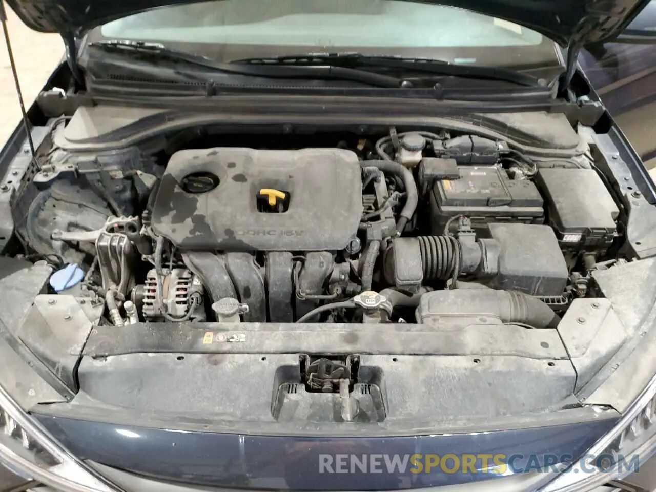 11 Фотография поврежденного автомобиля KMHD84LF2LU091699 HYUNDAI ELANTRA 2020