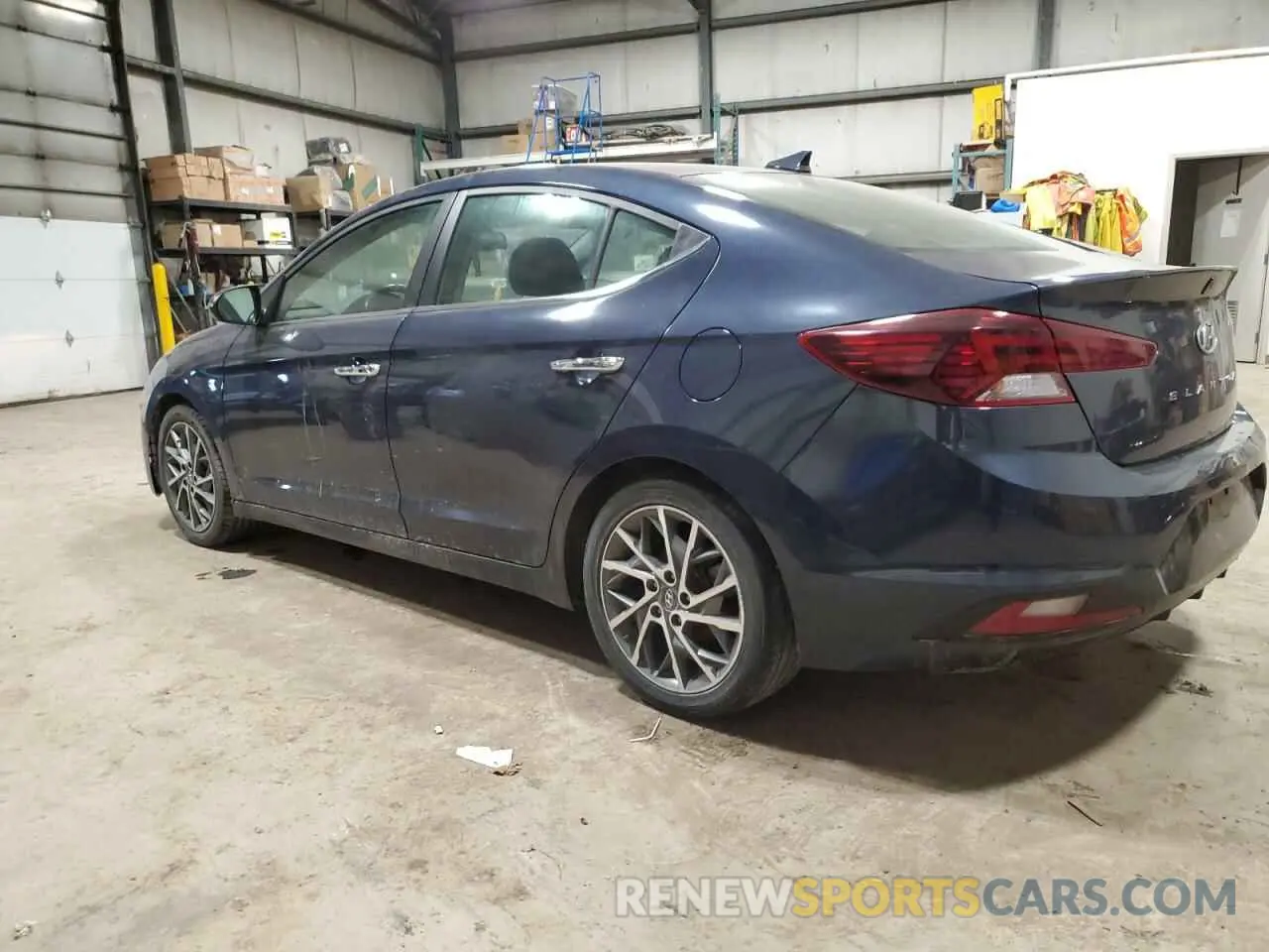 2 Фотография поврежденного автомобиля KMHD84LF2LU091699 HYUNDAI ELANTRA 2020
