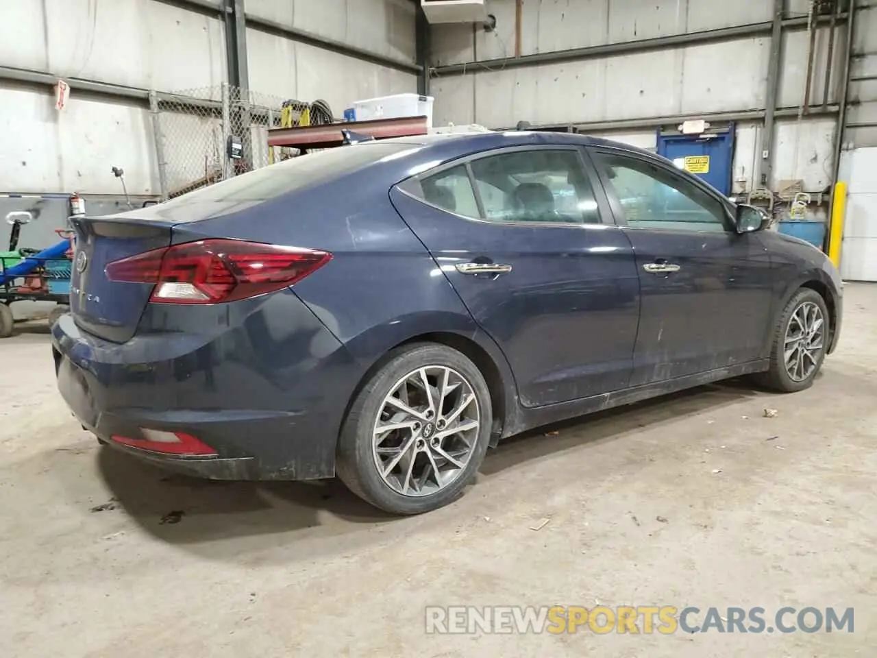 3 Фотография поврежденного автомобиля KMHD84LF2LU091699 HYUNDAI ELANTRA 2020