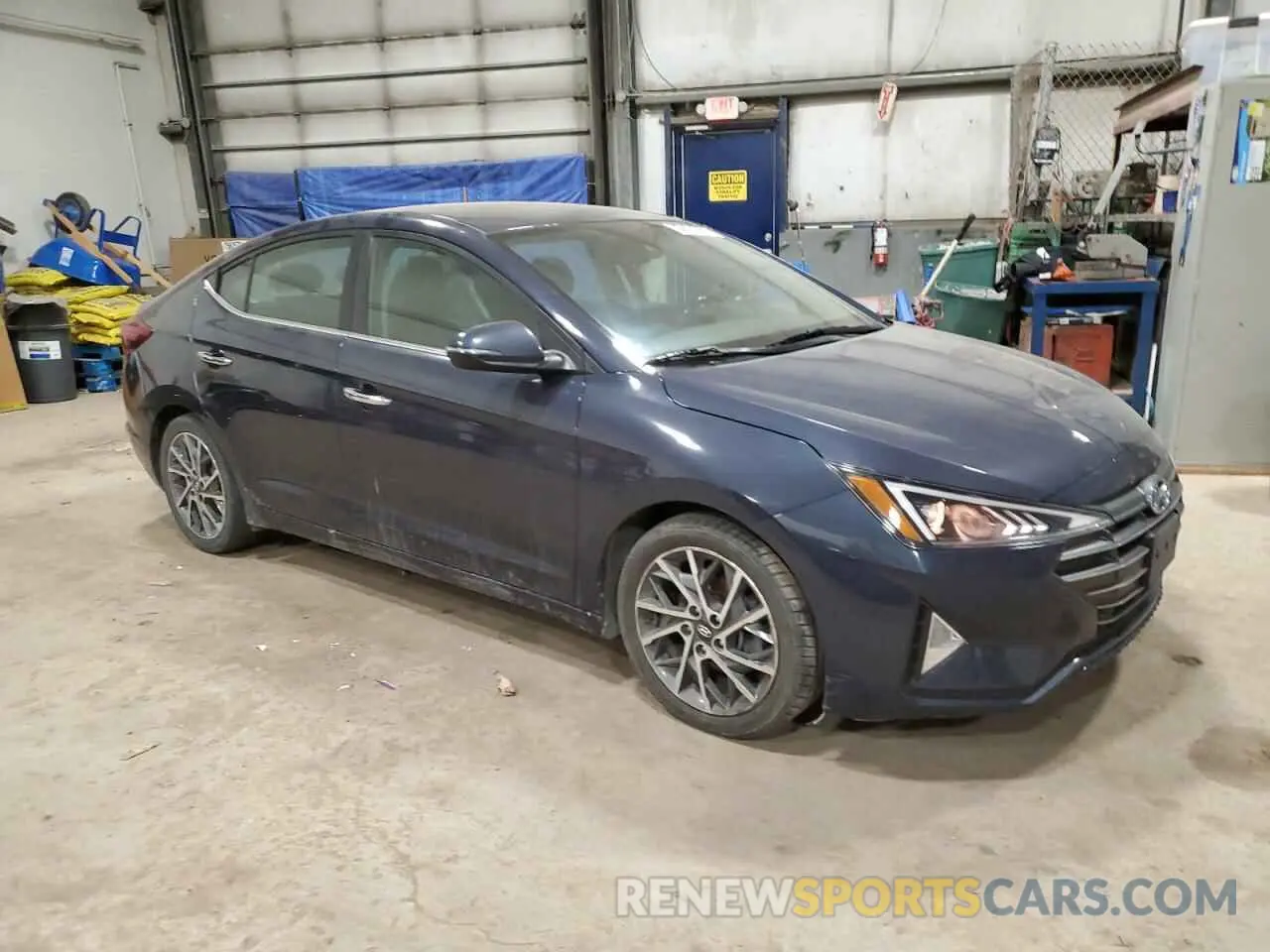 4 Фотография поврежденного автомобиля KMHD84LF2LU091699 HYUNDAI ELANTRA 2020