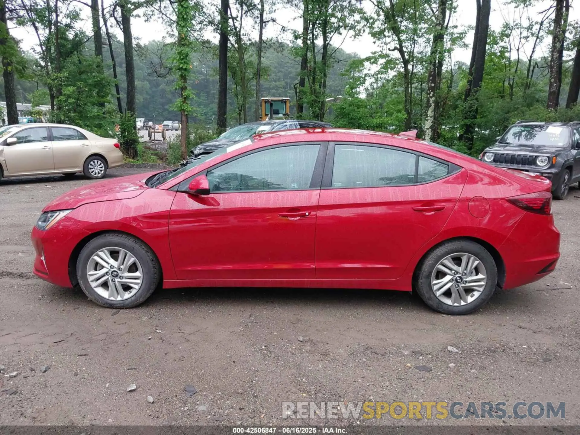 14 Фотография поврежденного автомобиля KMHD84LF2LU106993 HYUNDAI ELANTRA 2020