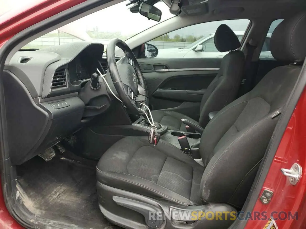 7 Photograph of a damaged car KMHD84LF2LU110588 HYUNDAI ELANTRA 2020