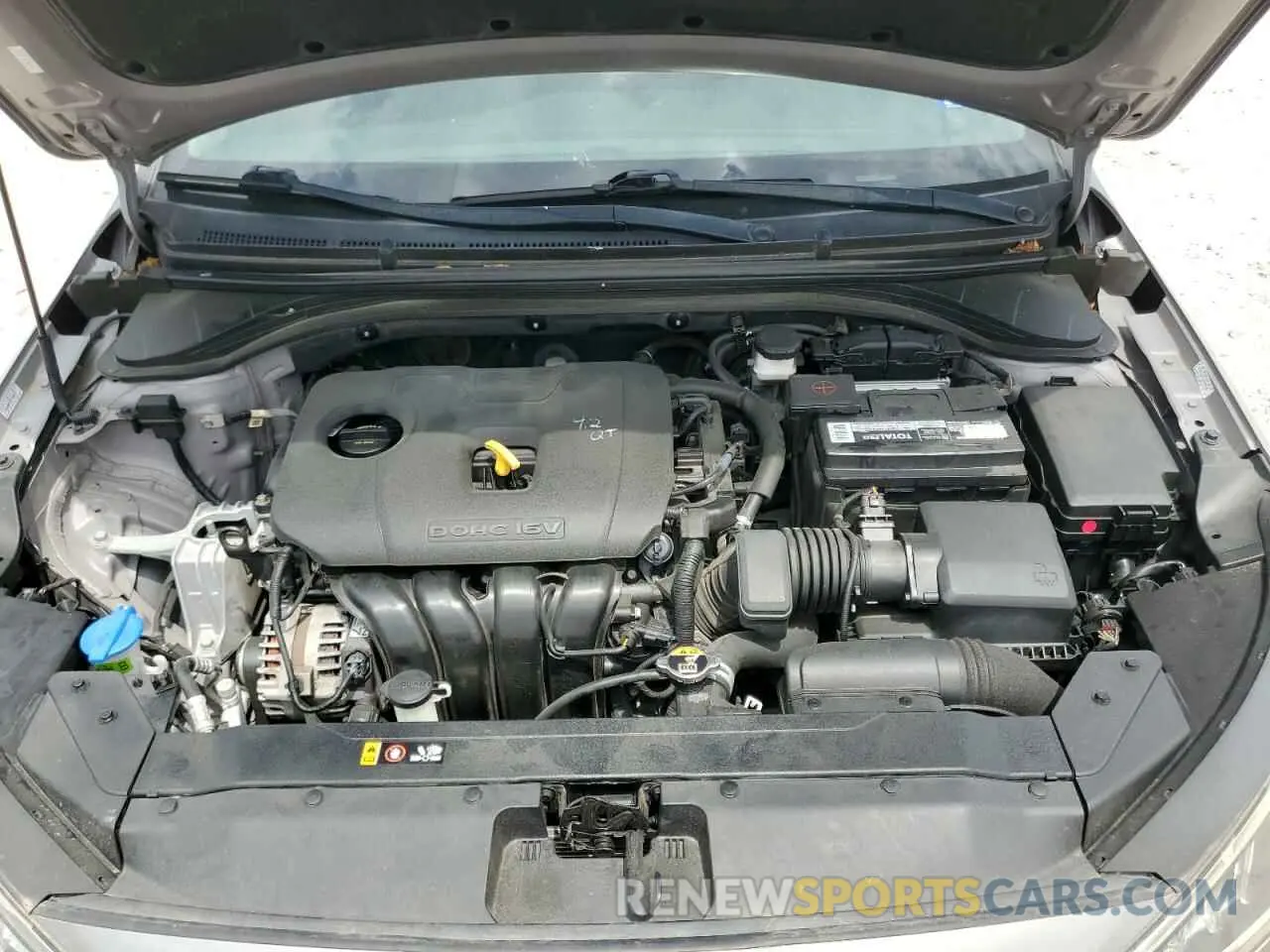 11 Фотография поврежденного автомобиля KMHD84LF2LU941556 HYUNDAI ELANTRA 2020