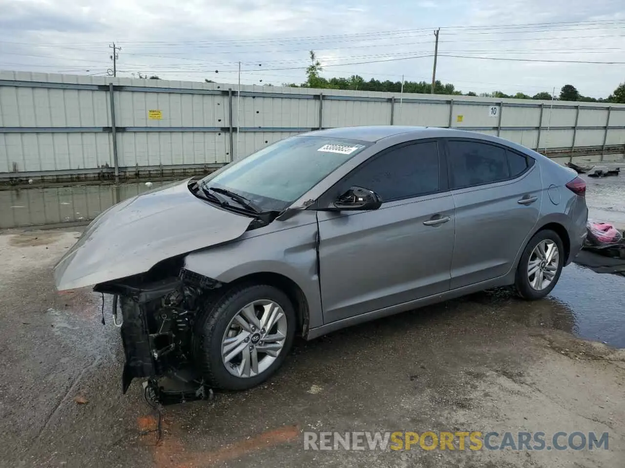 1 Photograph of a damaged car KMHD84LF2LU961290 HYUNDAI ELANTRA 2020